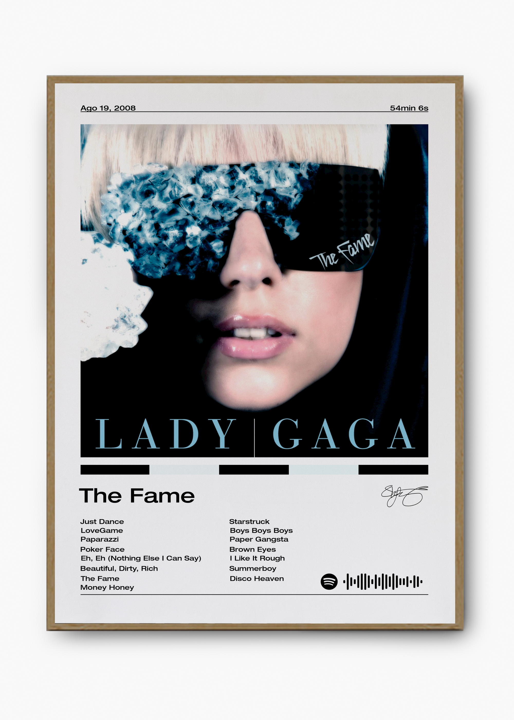 Quadro Lady Gaga The Fame - 3