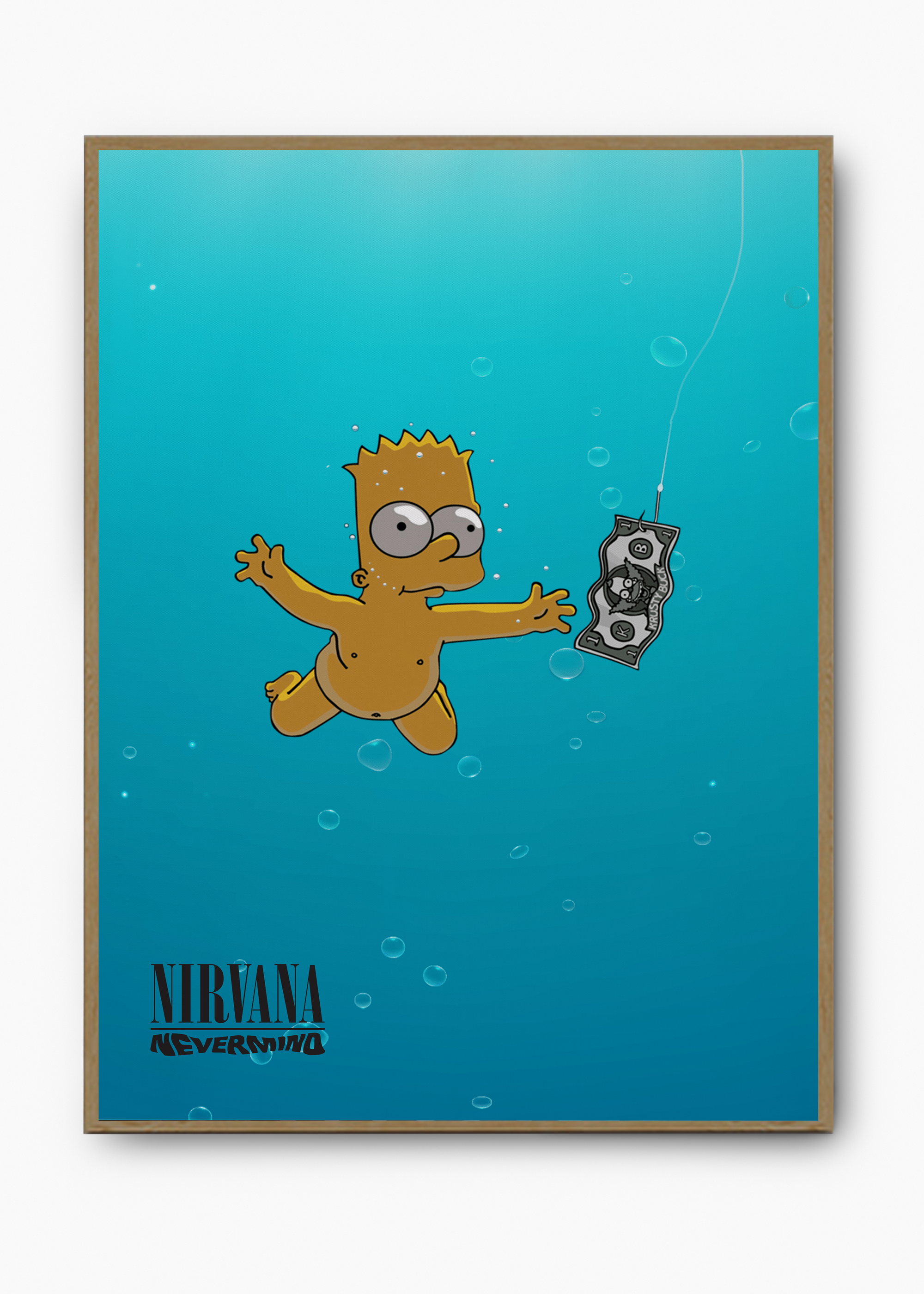 Quadro Bart Nevermind Nirvana - 3