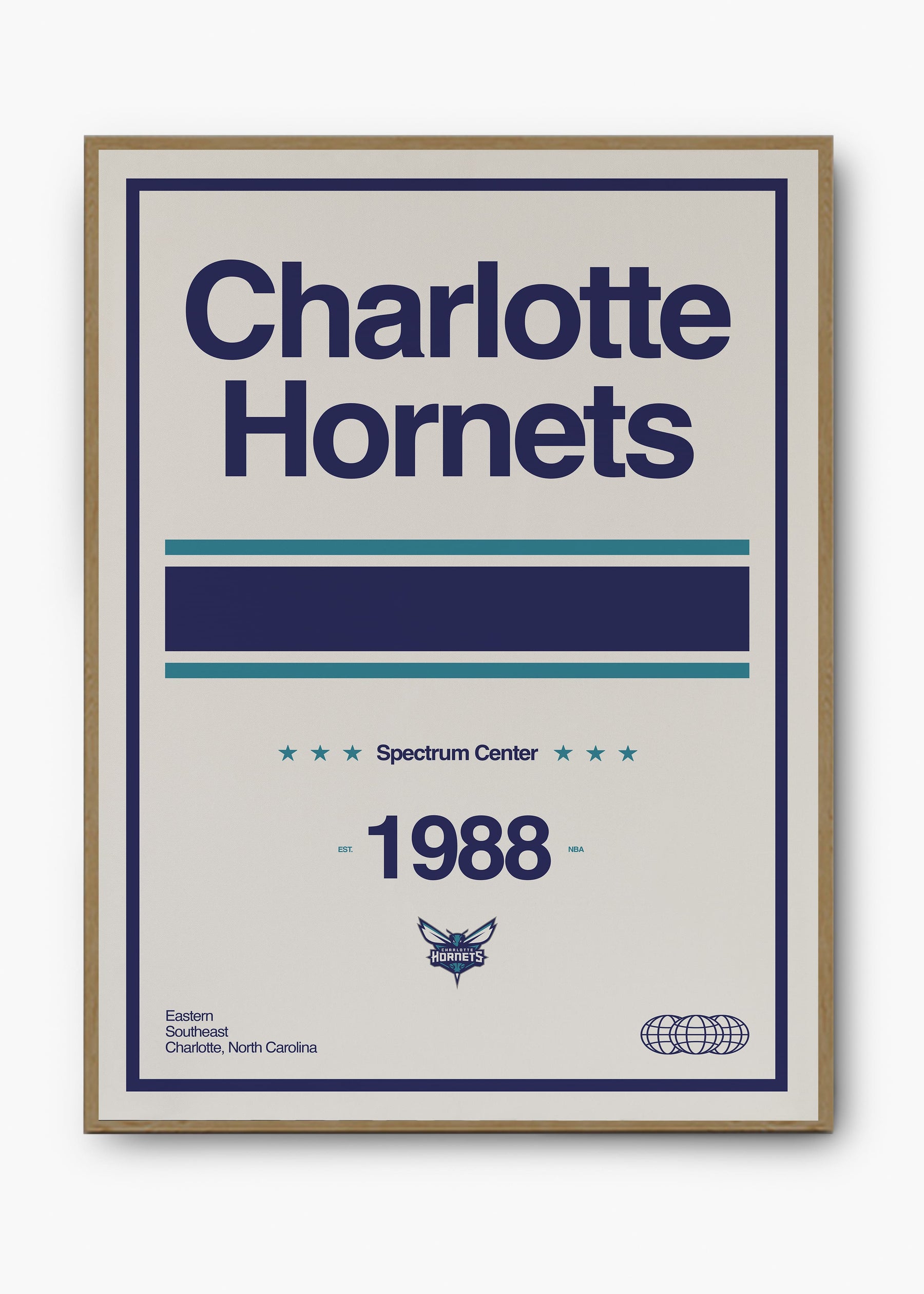 Quadro NBA Charlotte Hornets