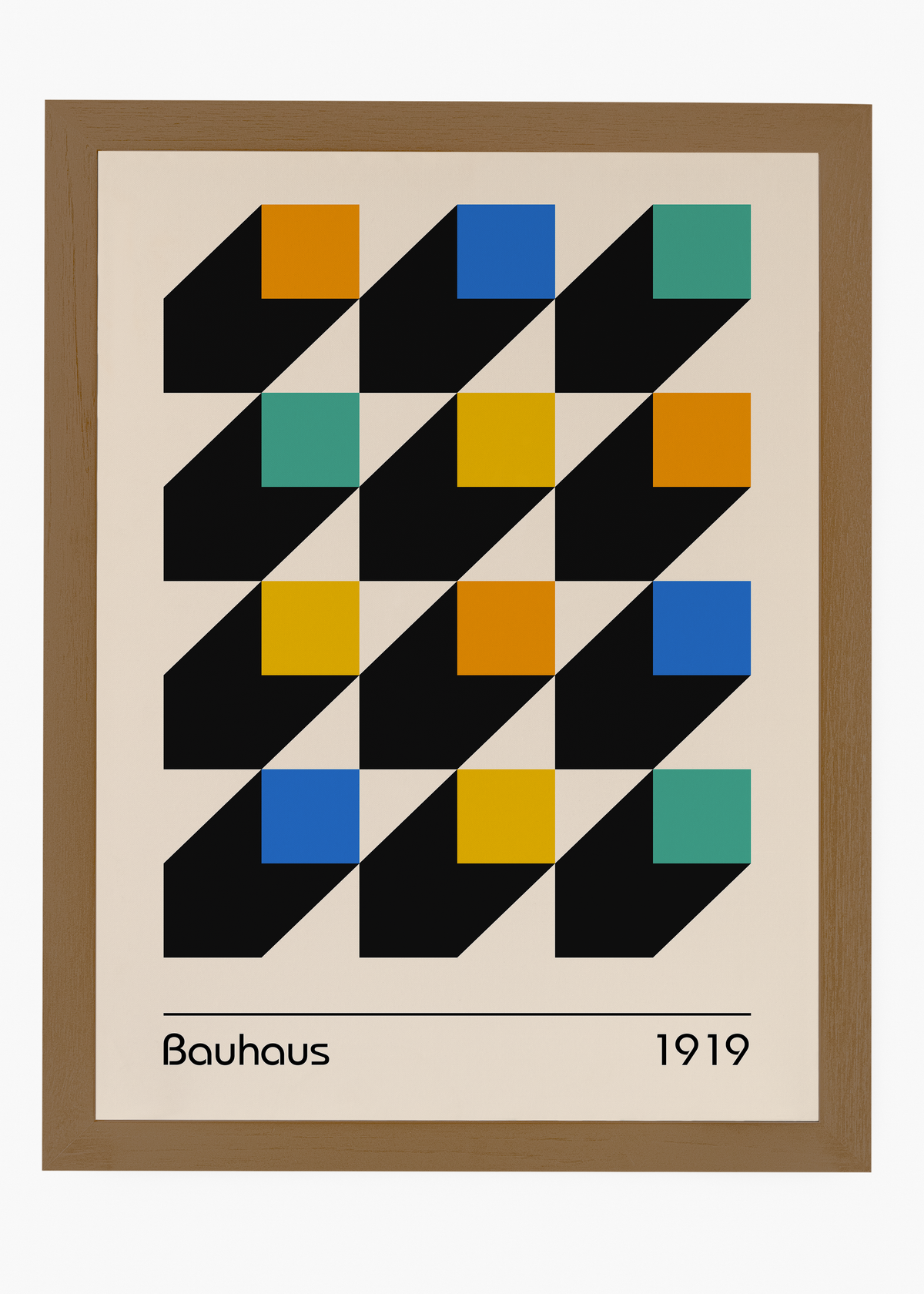 Quadro Bauhaus Visual Pulse