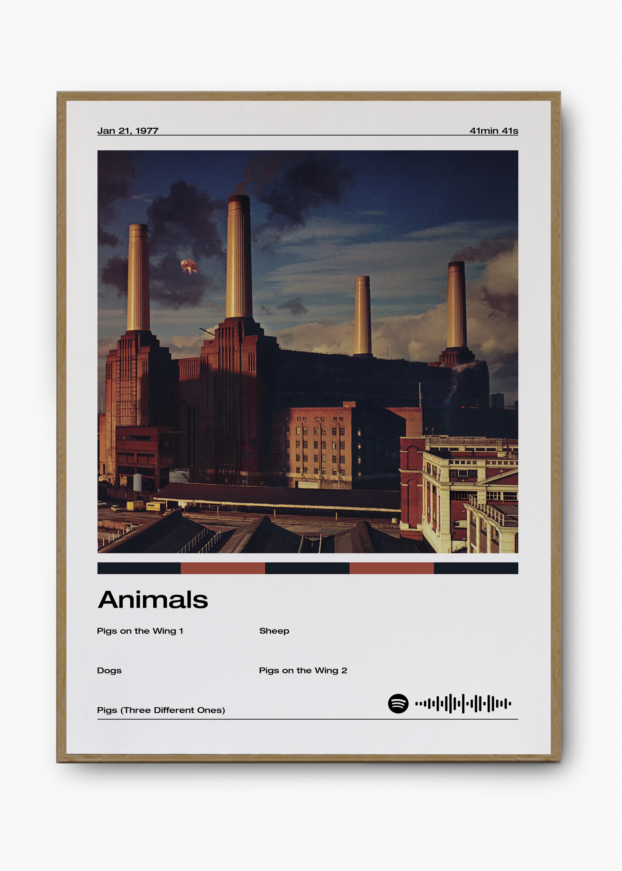 Quadro Pink Floyd Animals - 3