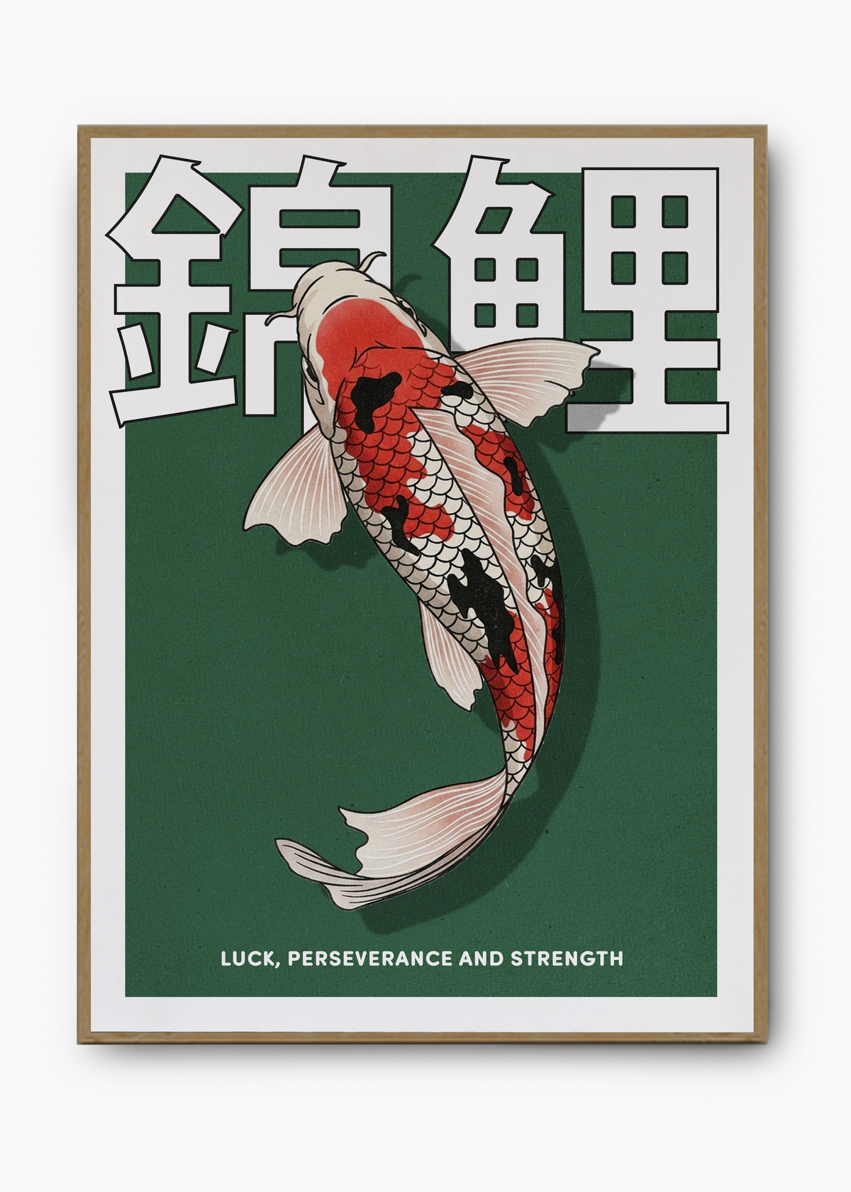 Quadro Green Koi - 3