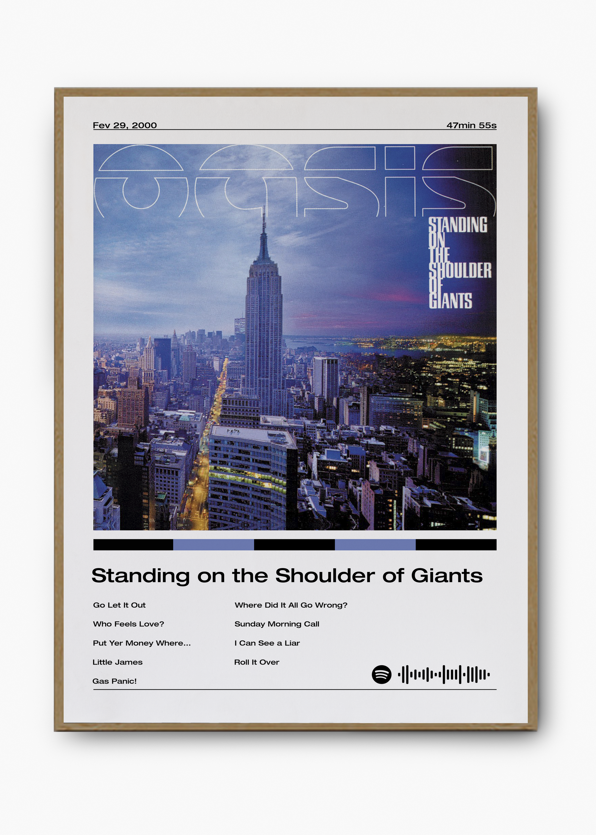 Quadro Oasis Standing on the Shoulder of Giants - 3