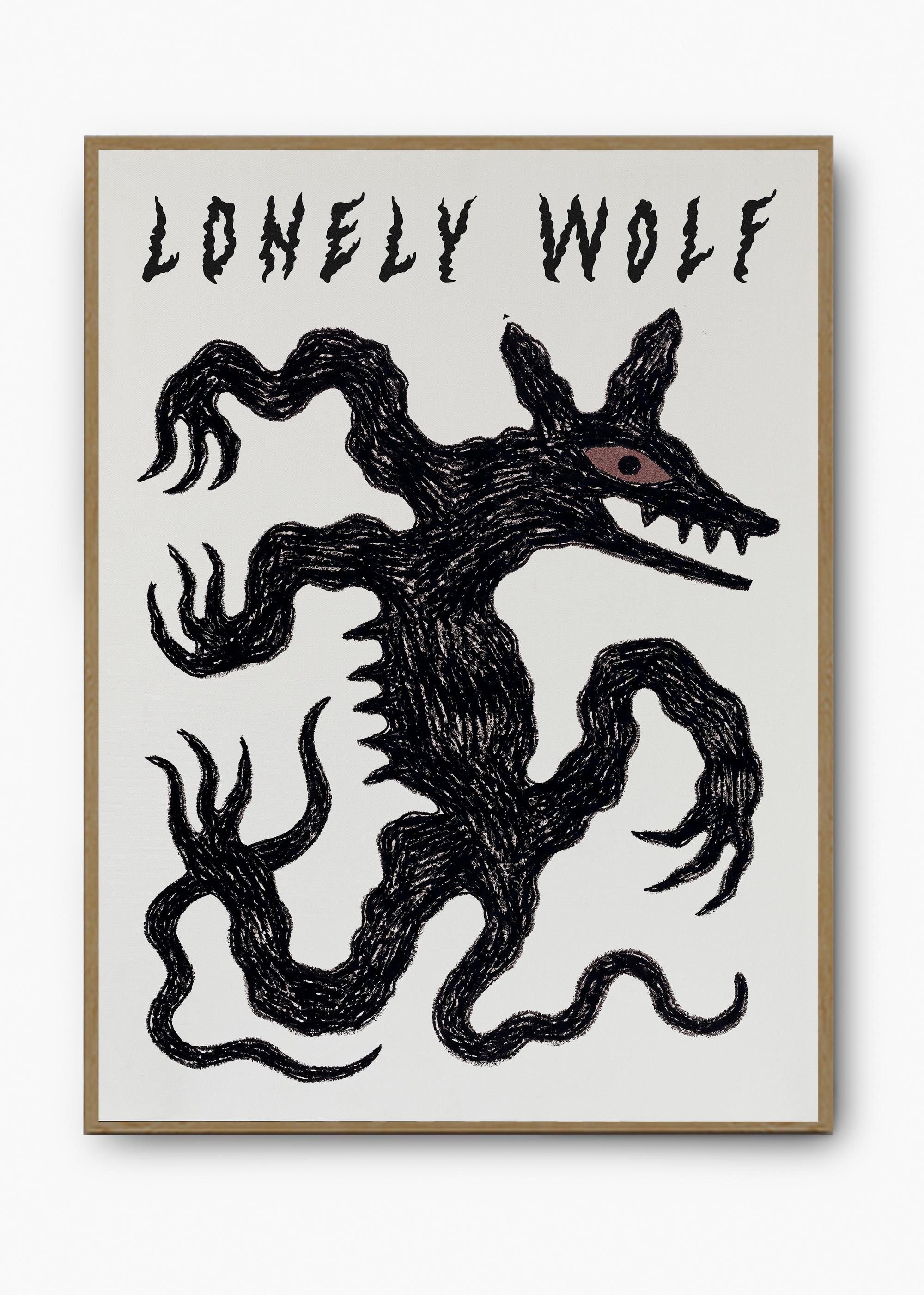 Quadro Lonely Wolf - 3