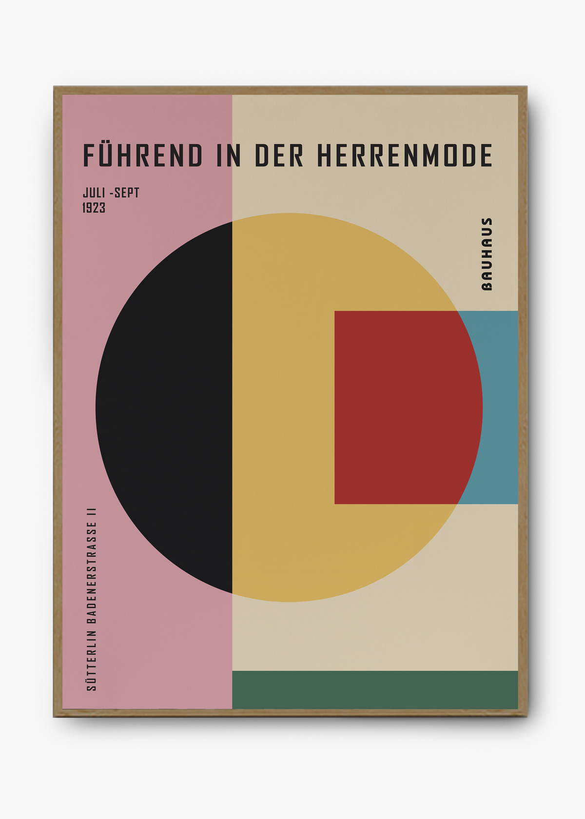 Quadro Bauhaus Contrasto - 3