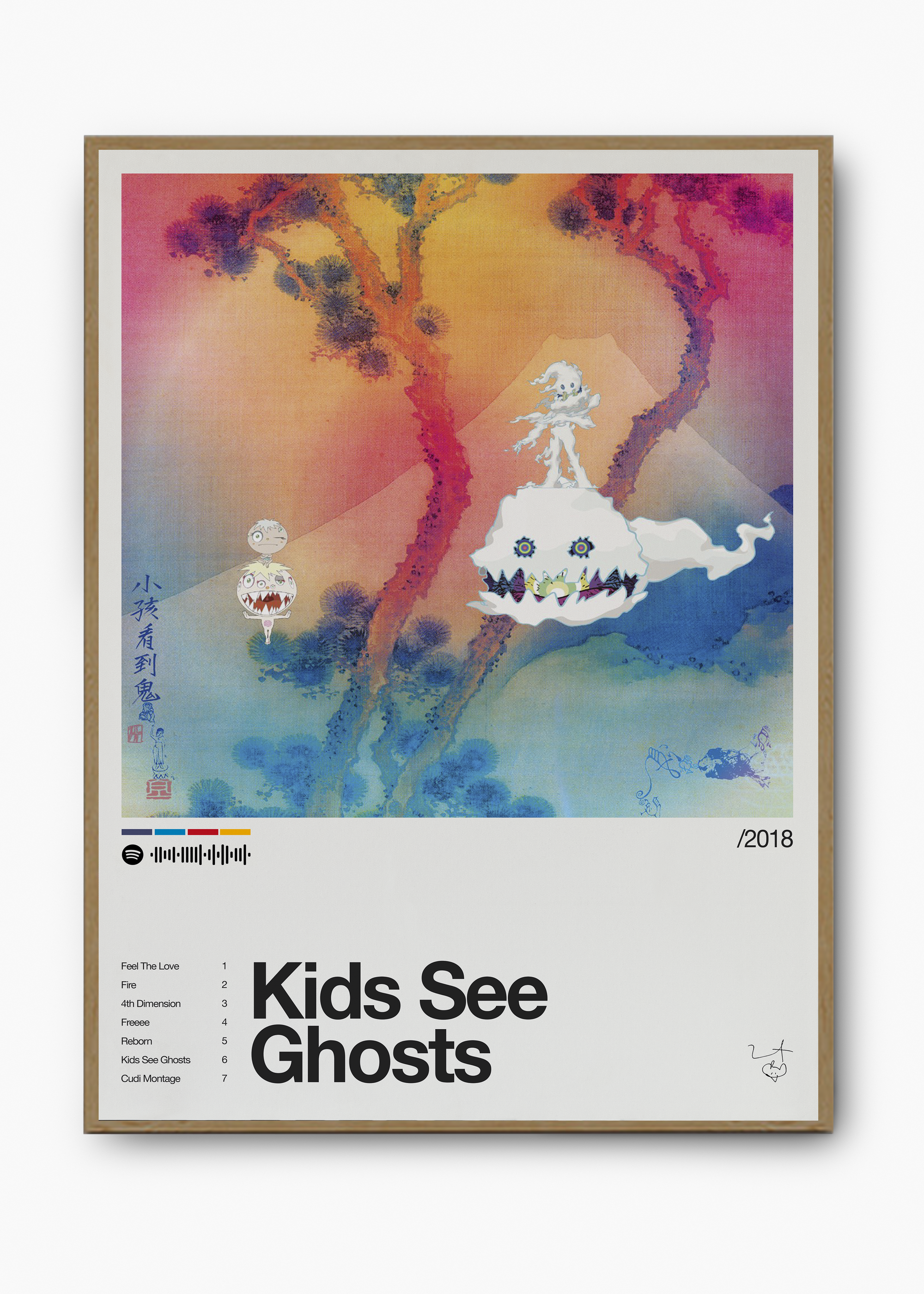 Quadro Kanye West Kids See Ghosts II - 3