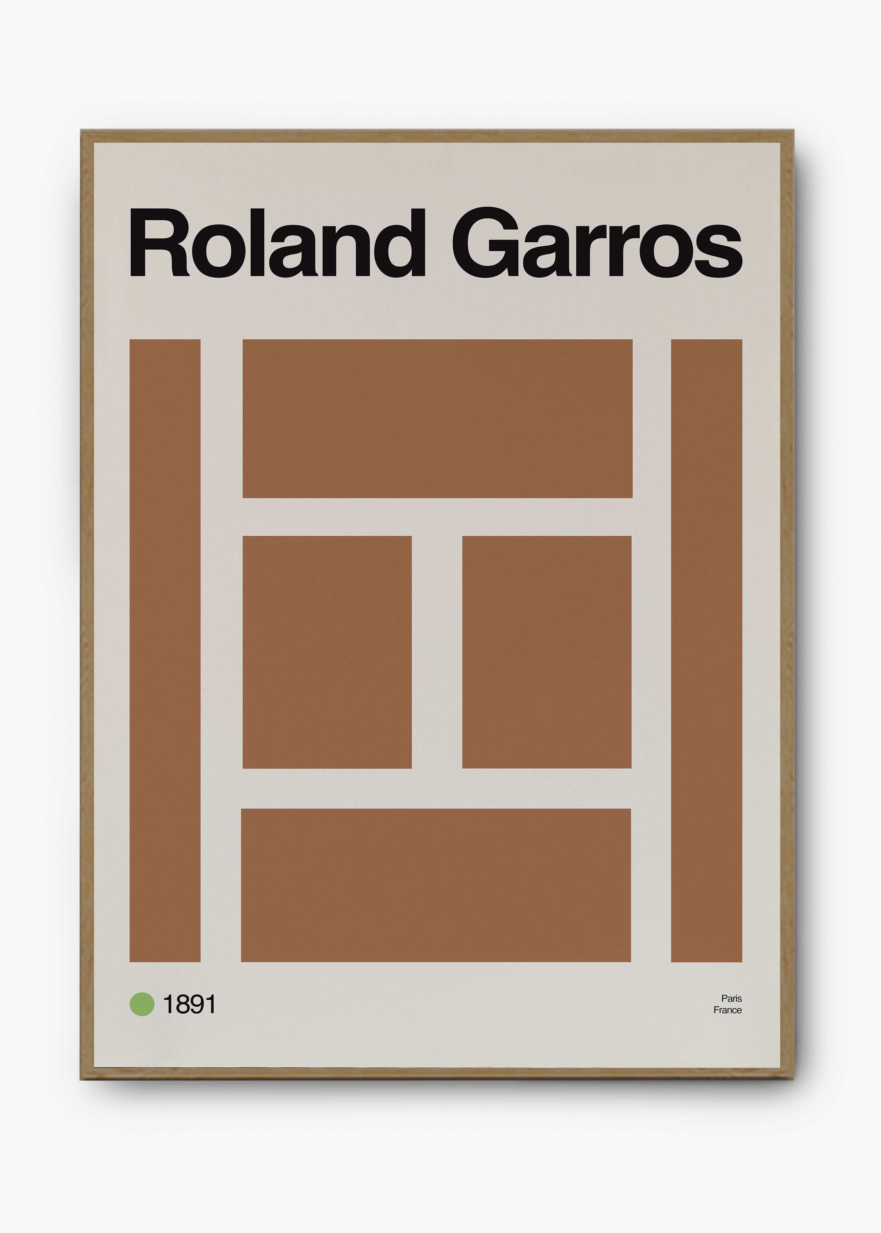 Quadro Tênis Roland Garros