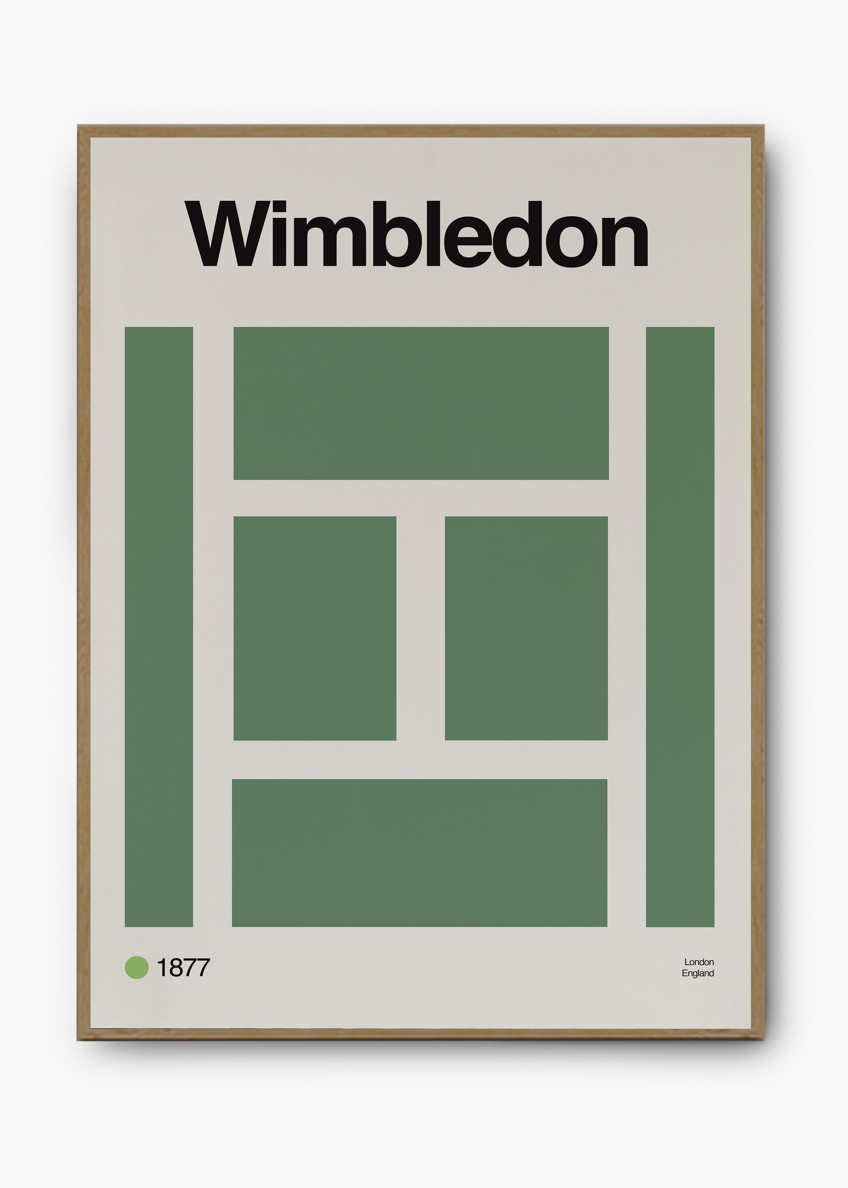 Quadro Tênis Wimbledon