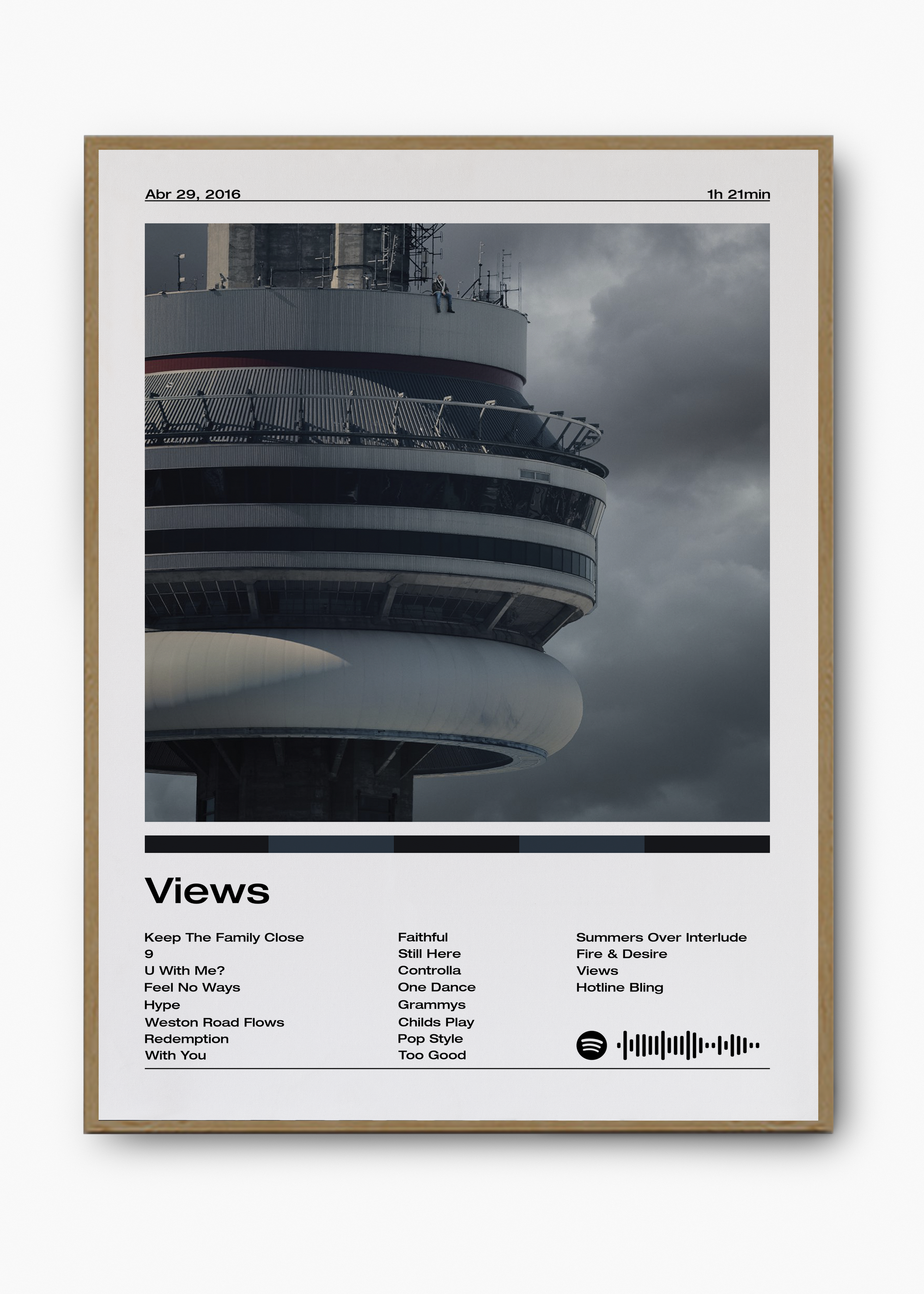 Quadro Drake Views - 3