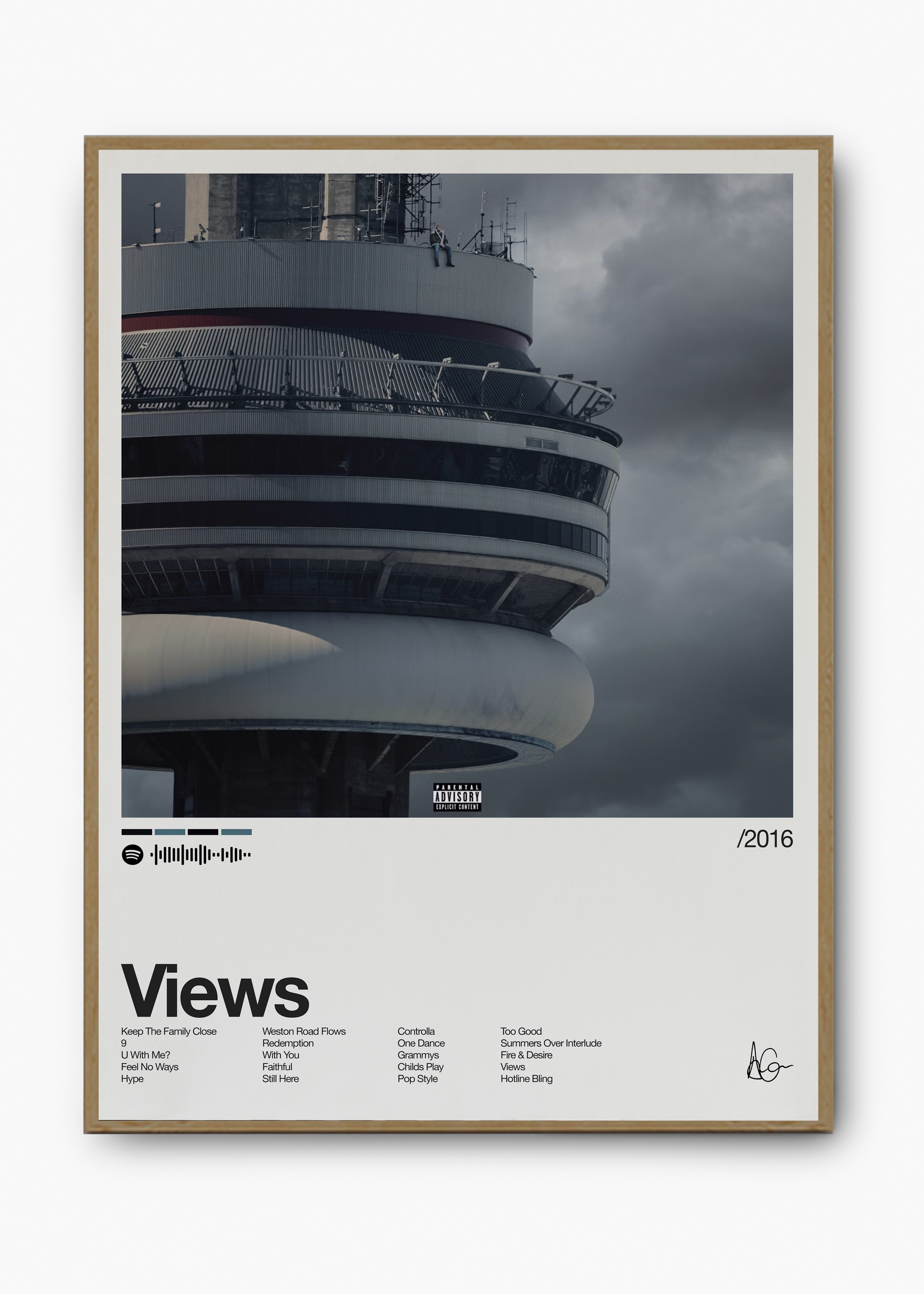 Quadro Drake Views II - 3