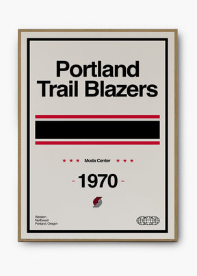 Quadro NBA Portland Trail Brazers