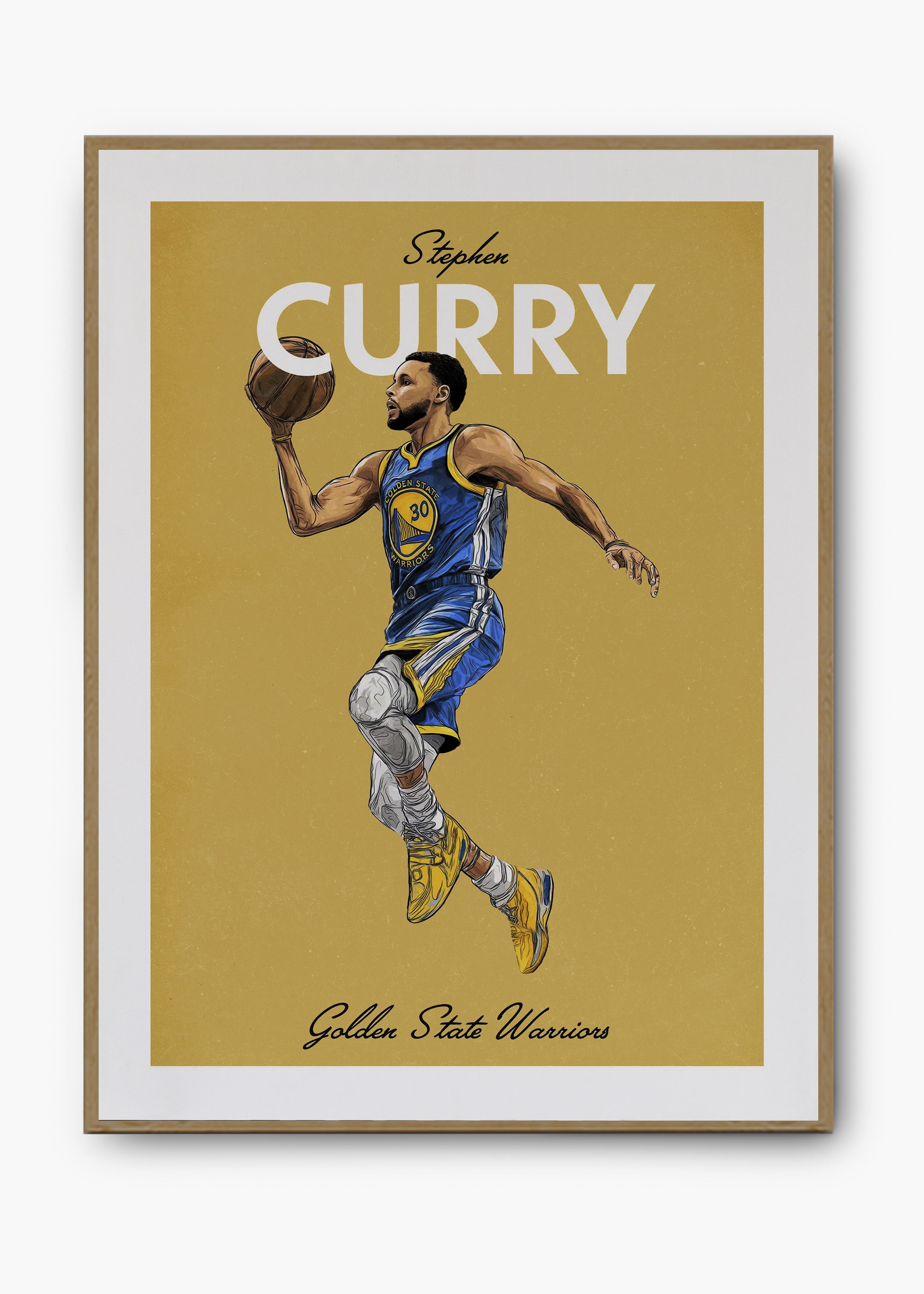 Quadro Stephen Curry - Golden State Warriors