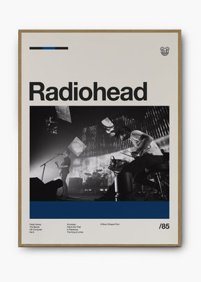 Quadro Radiohead Banda