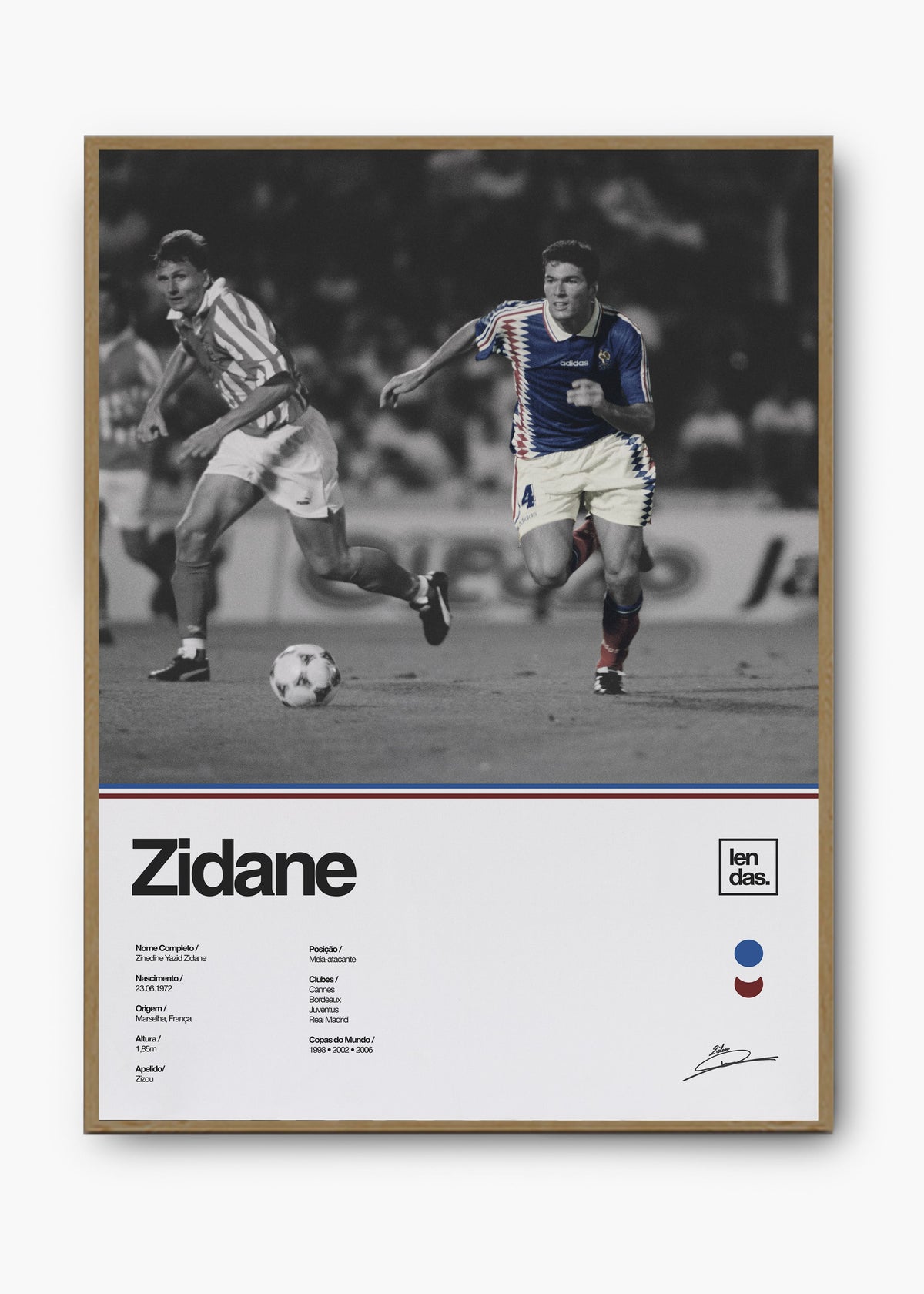 Quadro Zidane