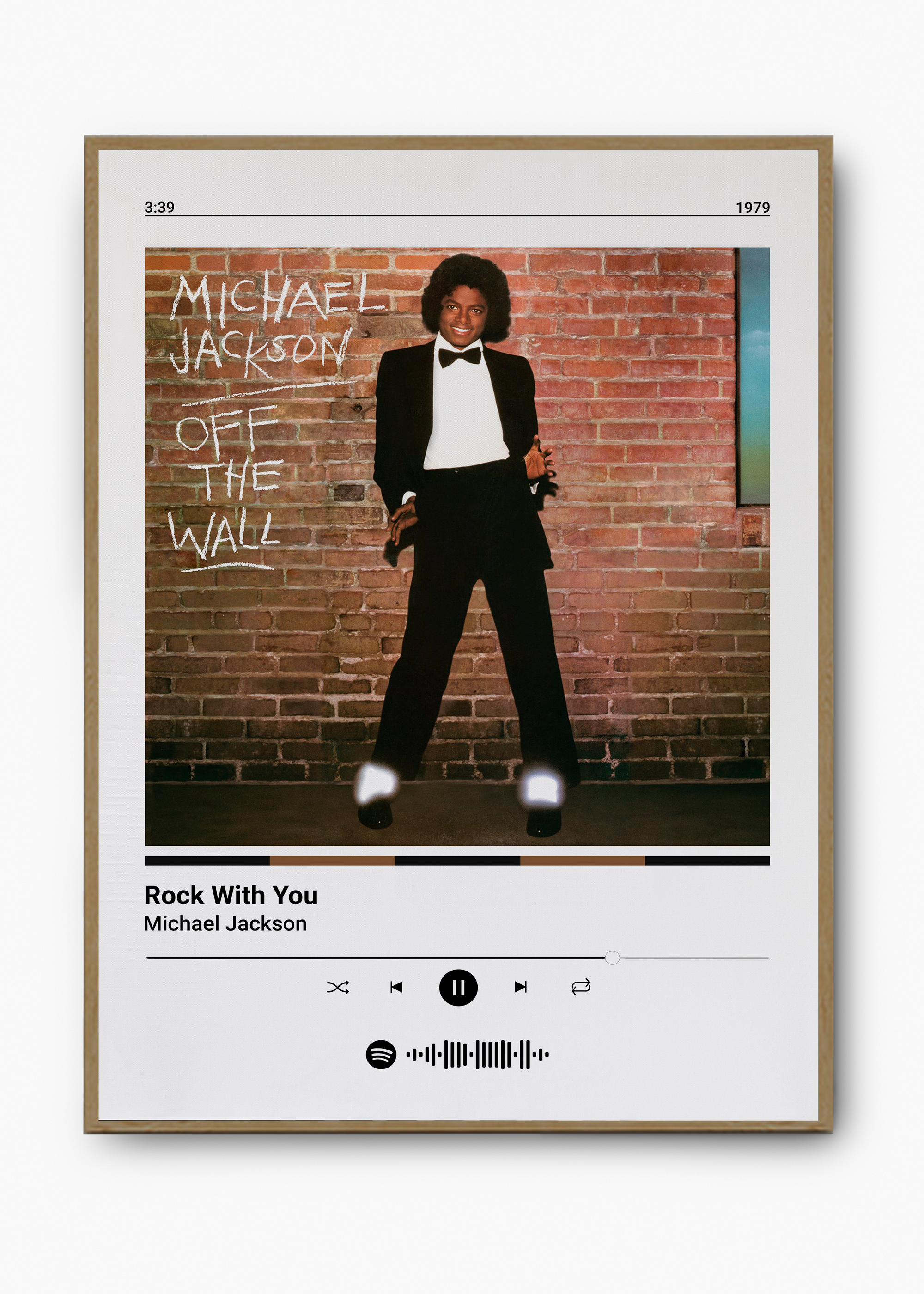 Quadro  Michael Jackson Rock With You - 3
