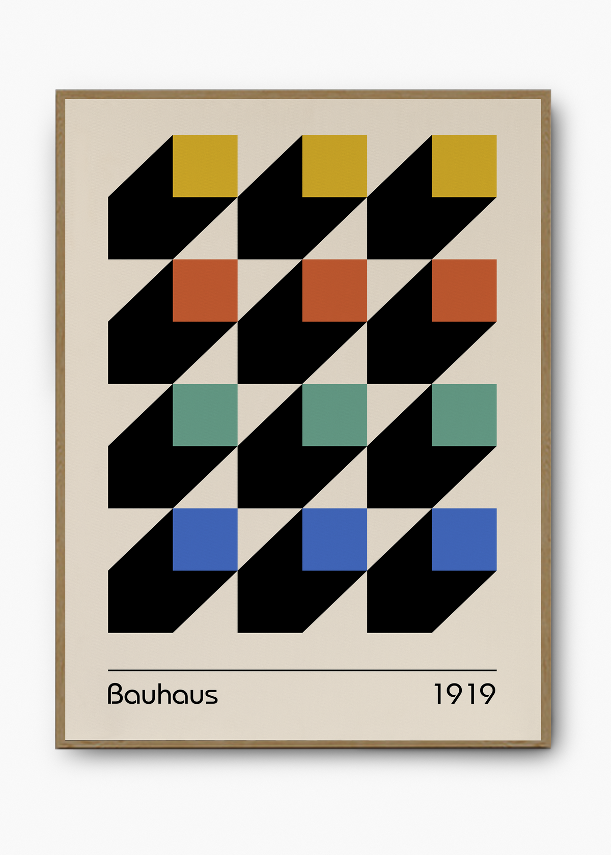 Quadro Bauhaus Blocks - 3