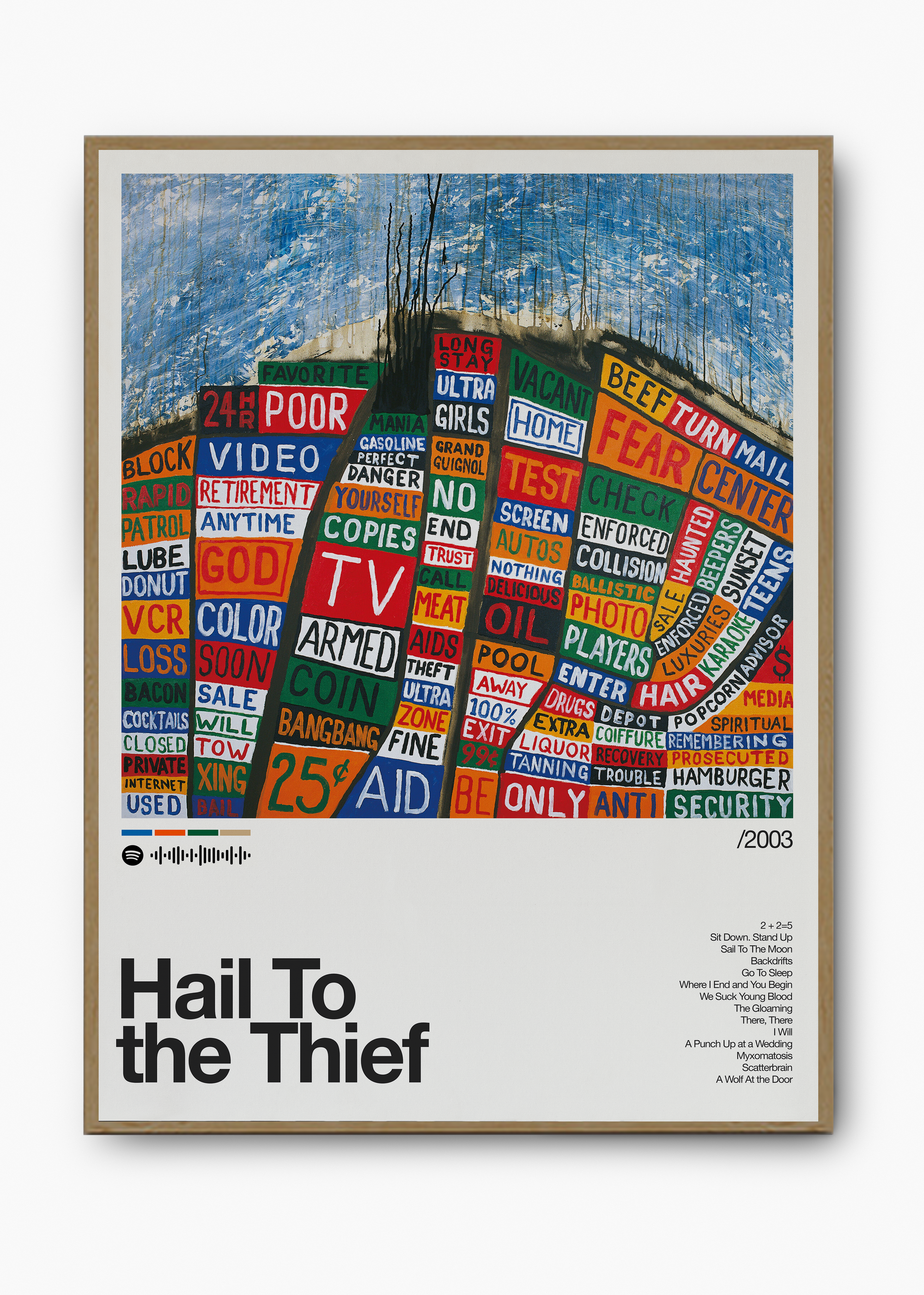 Quadro Radiohead Hail To the Chief II - 3