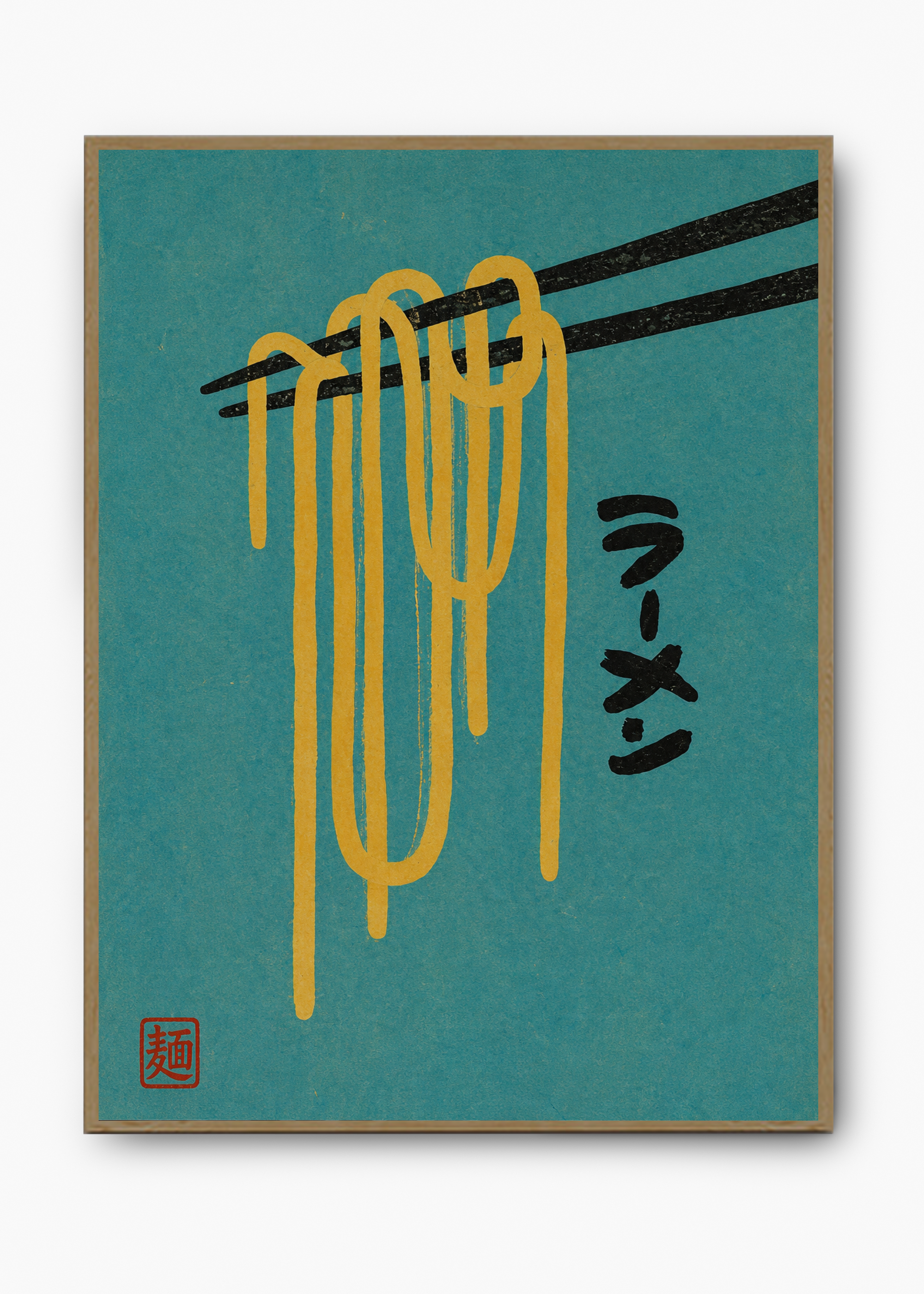 Quadro Japonês Hashi Men - 3