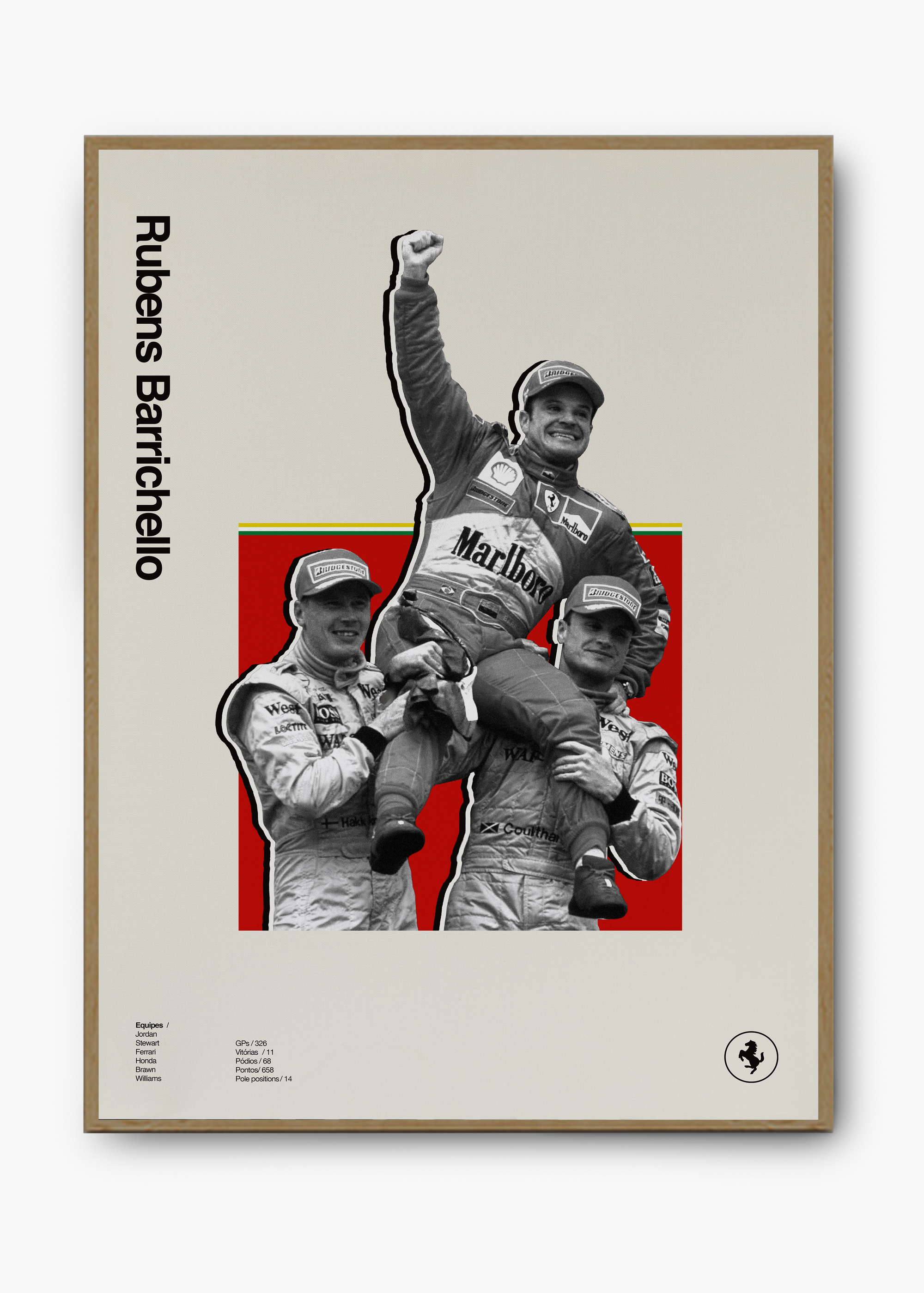 Quadro Rubens Barrichello - 3