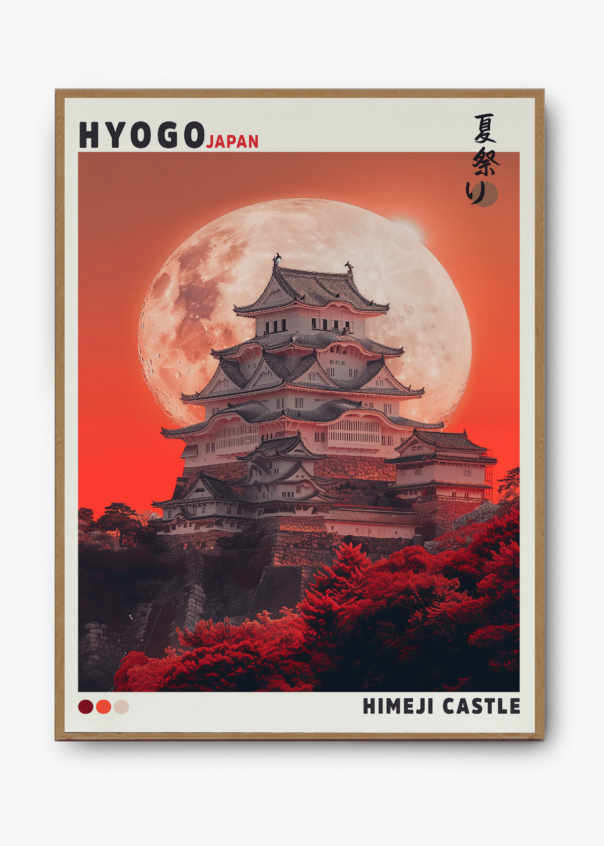 Quadro Japones Castle - 3