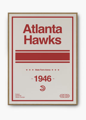 Quadro NBA Atlanta Hawks