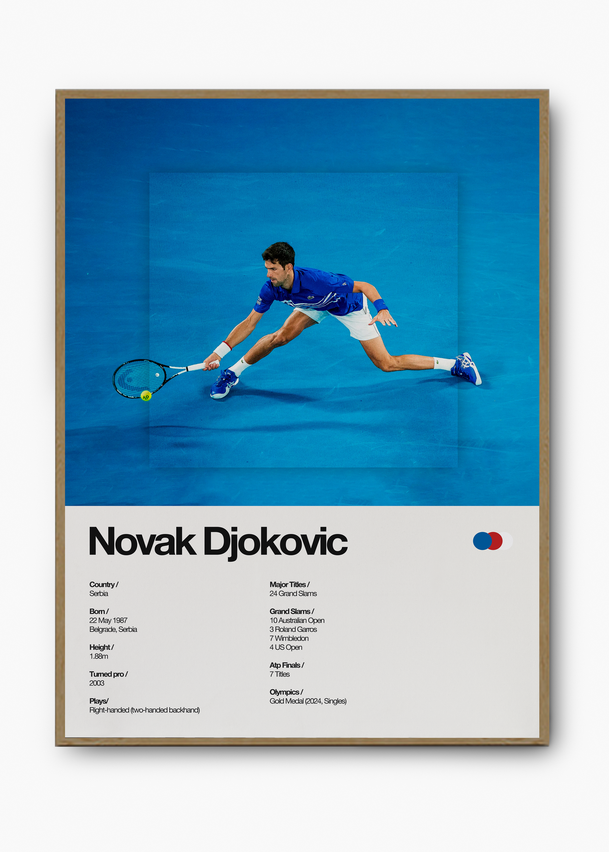 Quadro Novak Djokovic - 3