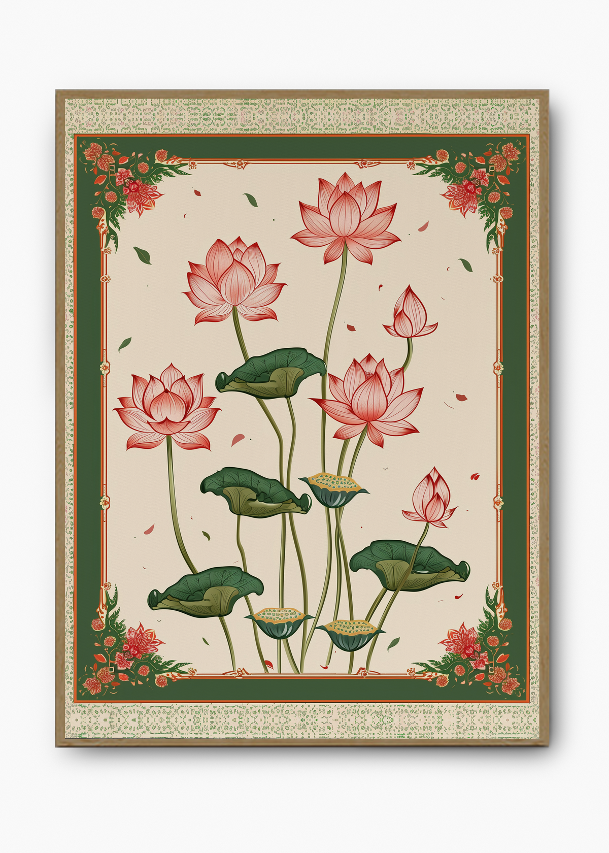 Quadro Japones Lotus - 3