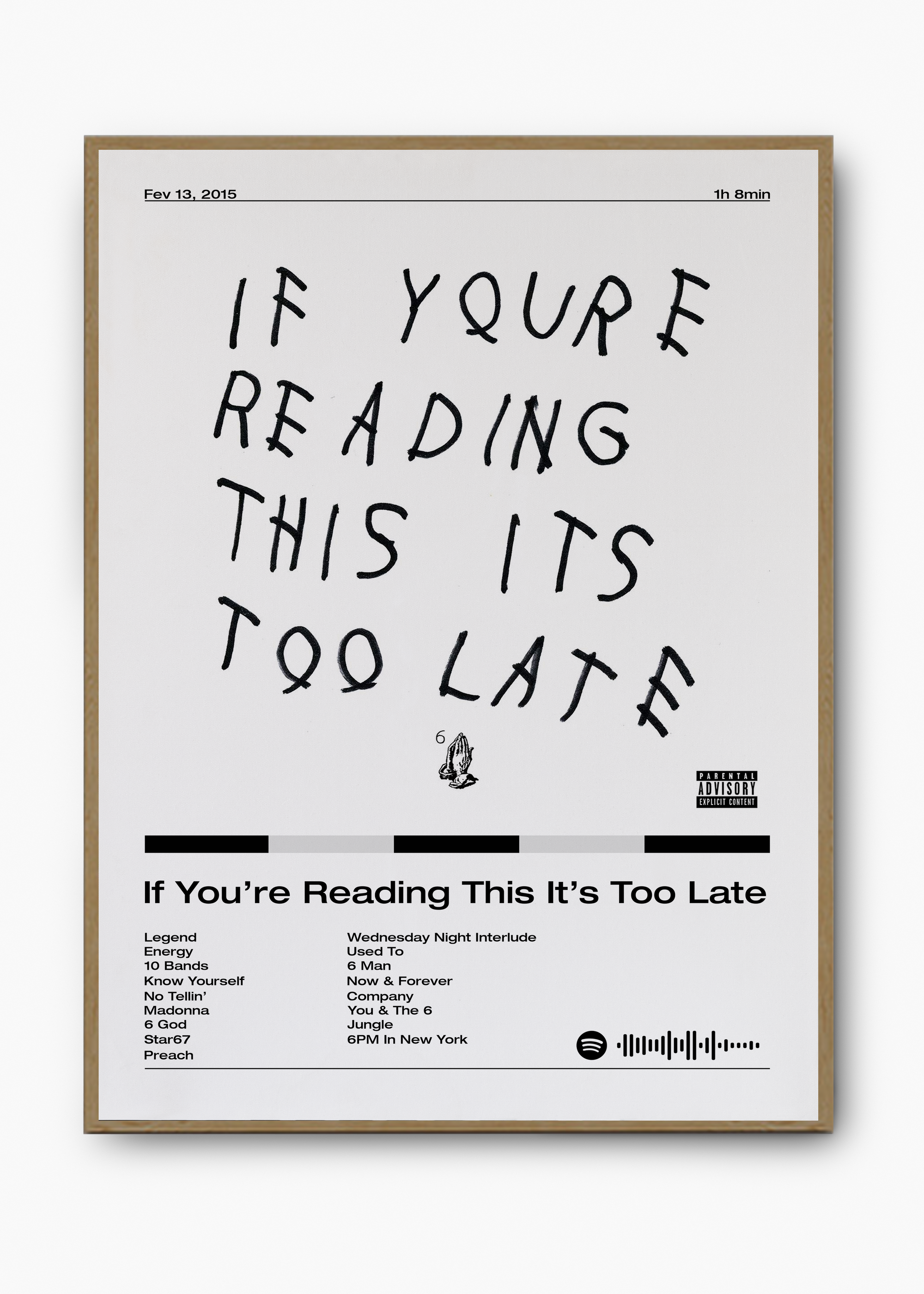 Quadro Drake If You're Reading This It's Too Late - 3