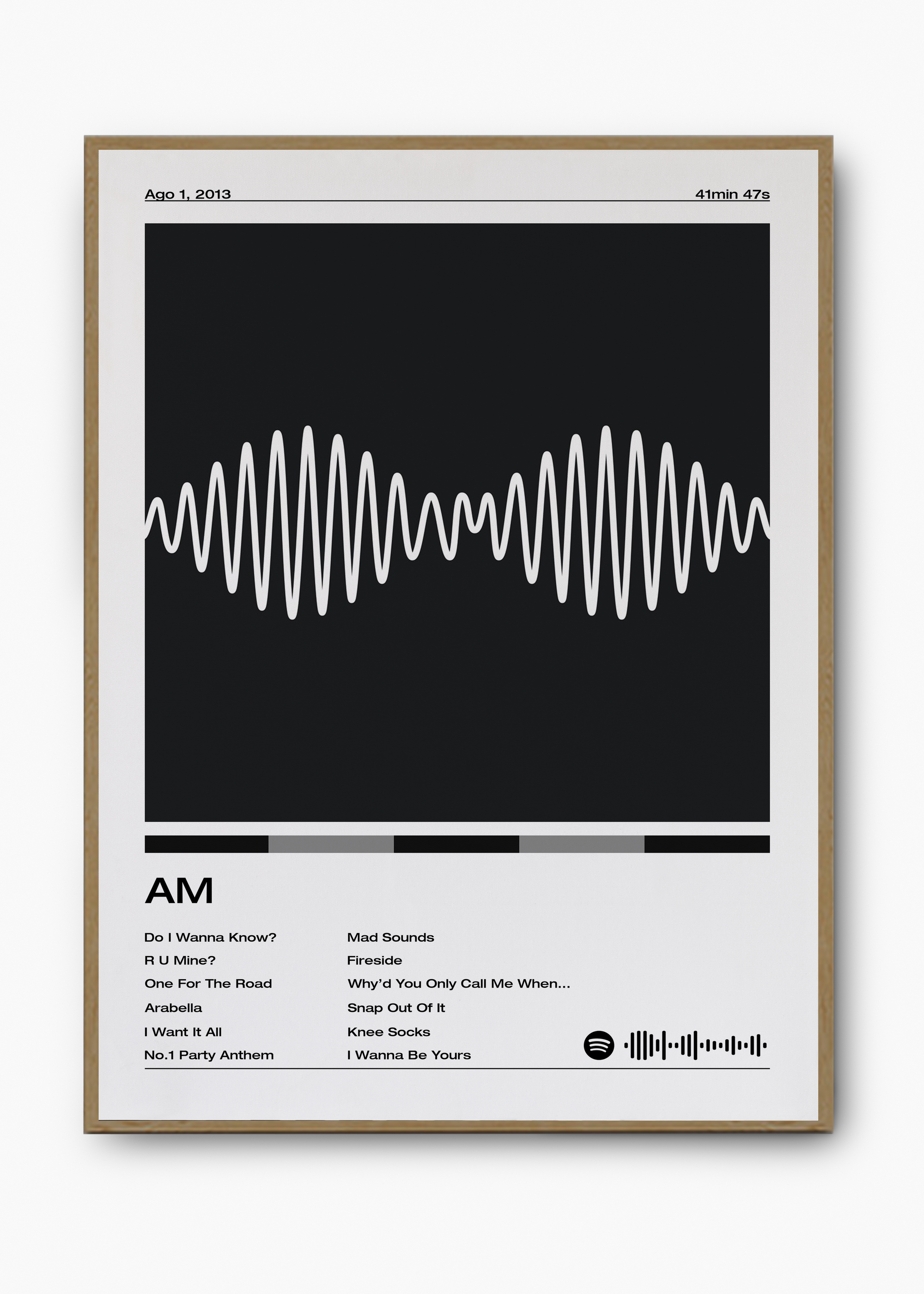 Quadro Arctic Monkeys AM - 3