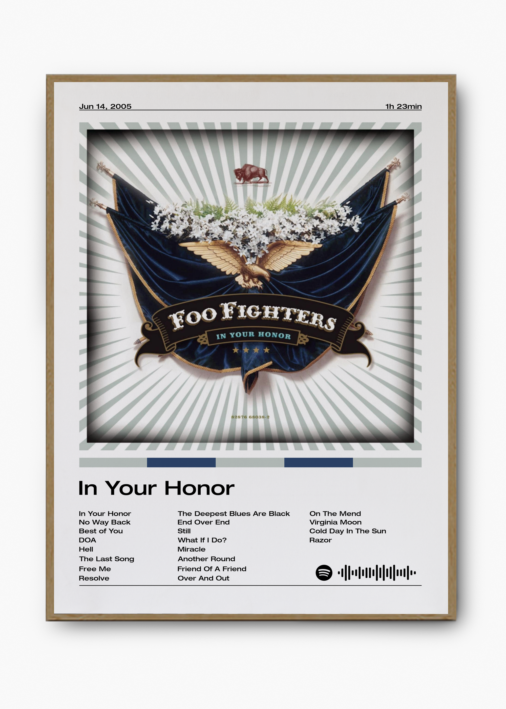 Quadro Foo Fighters In Your Honor - 3