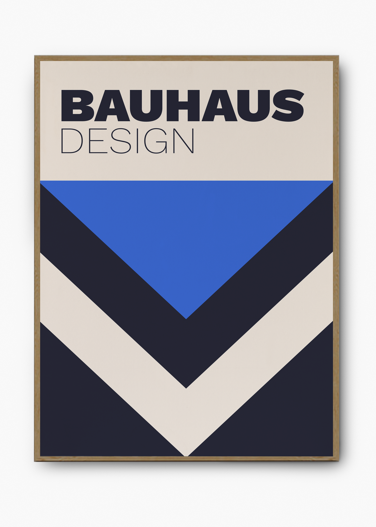 Quadro Bauhaus BlueWave - 3
