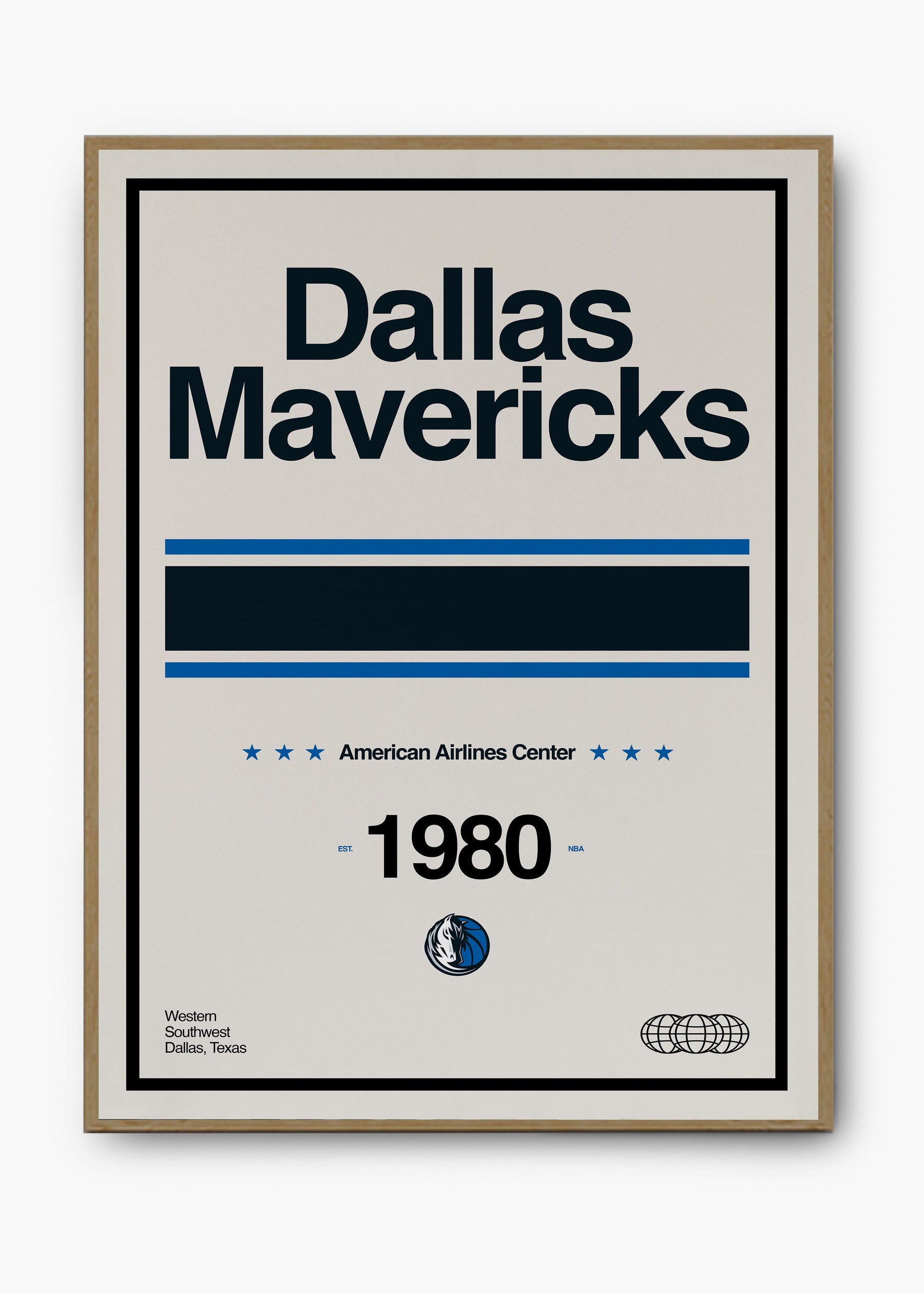 Quadro NBA Dallas Mavericks