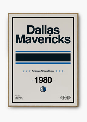 Quadro NBA Dallas Mavericks