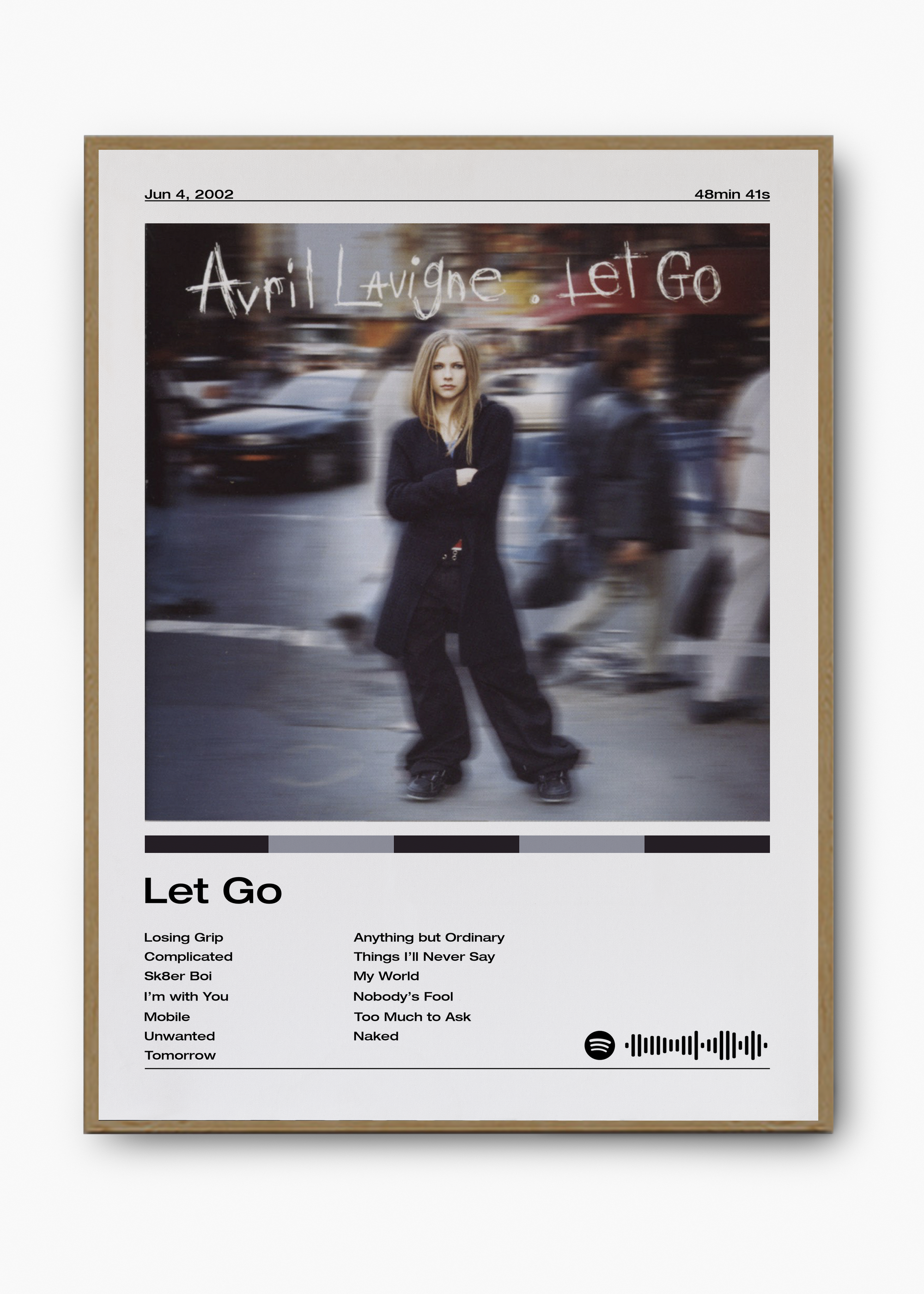 Quadro Avril Lavigne Let Go - 3