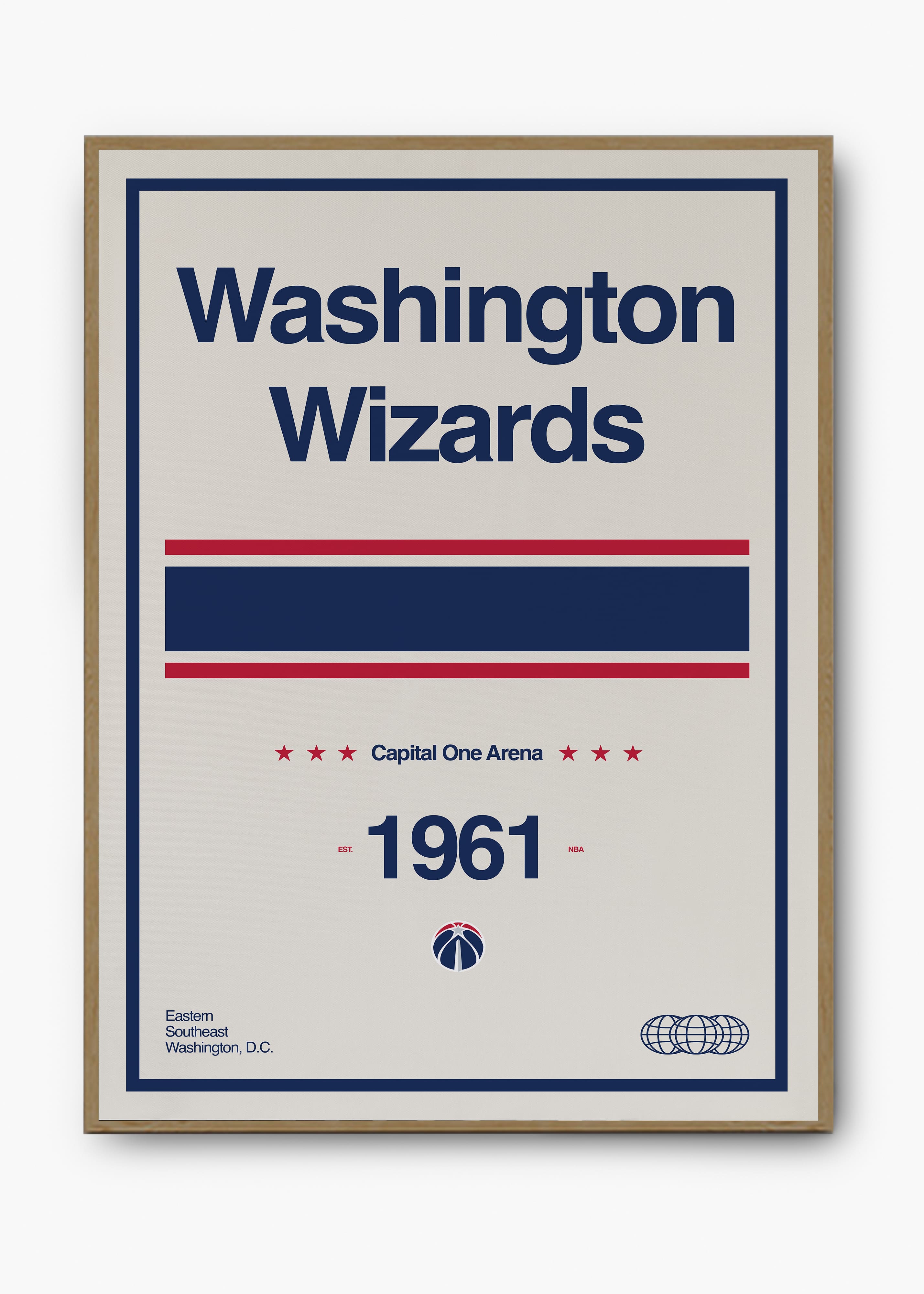 Quadro NBA Washington Wizards