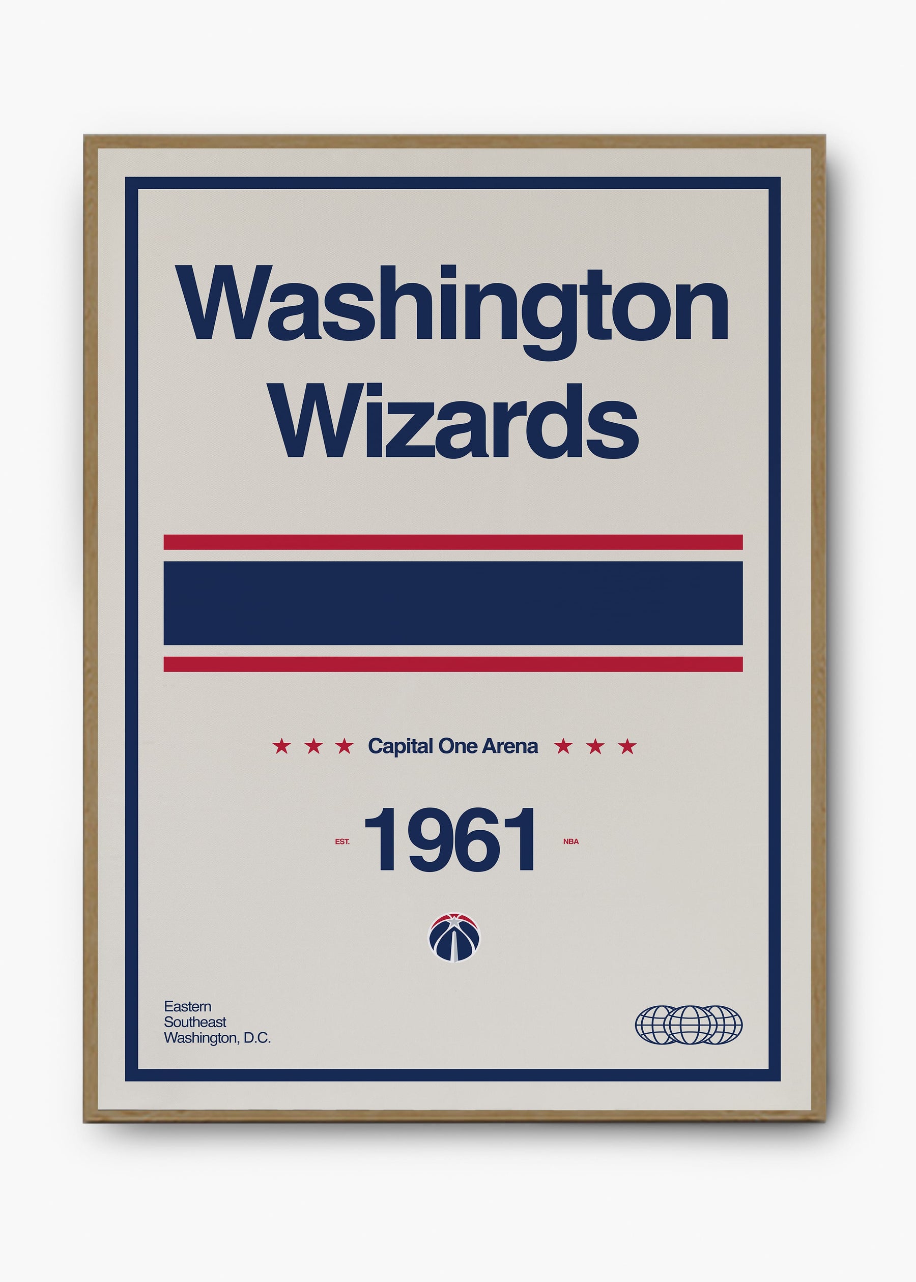 Quadro NBA Washington Wizards