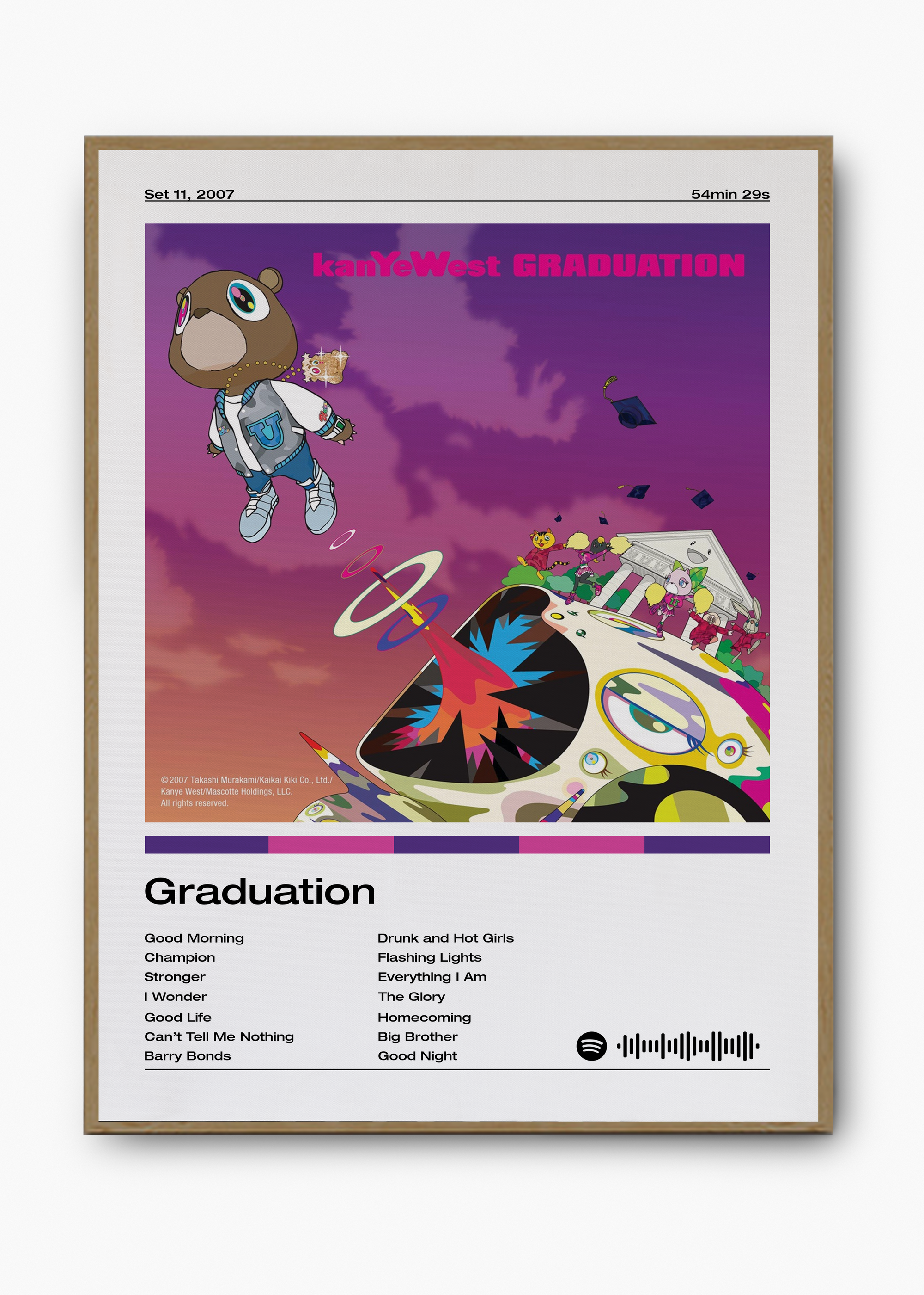 Quadro Kanye West Graduation - 3
