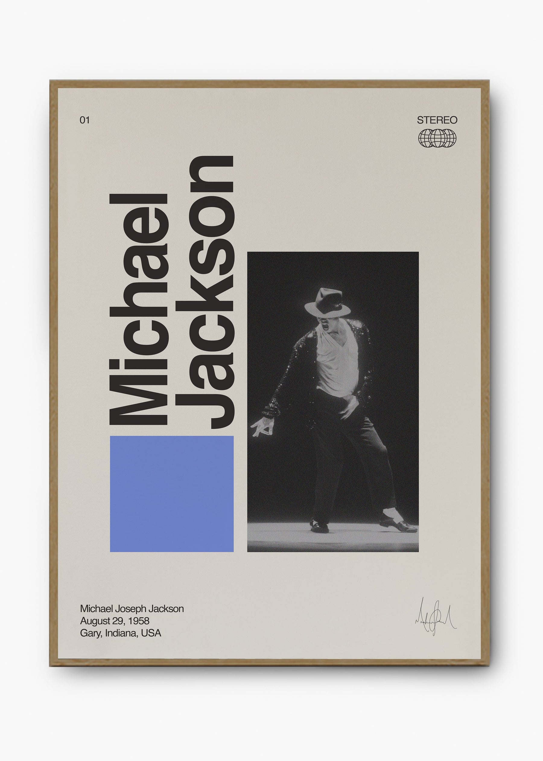 Quadro Signature Michael Jackson