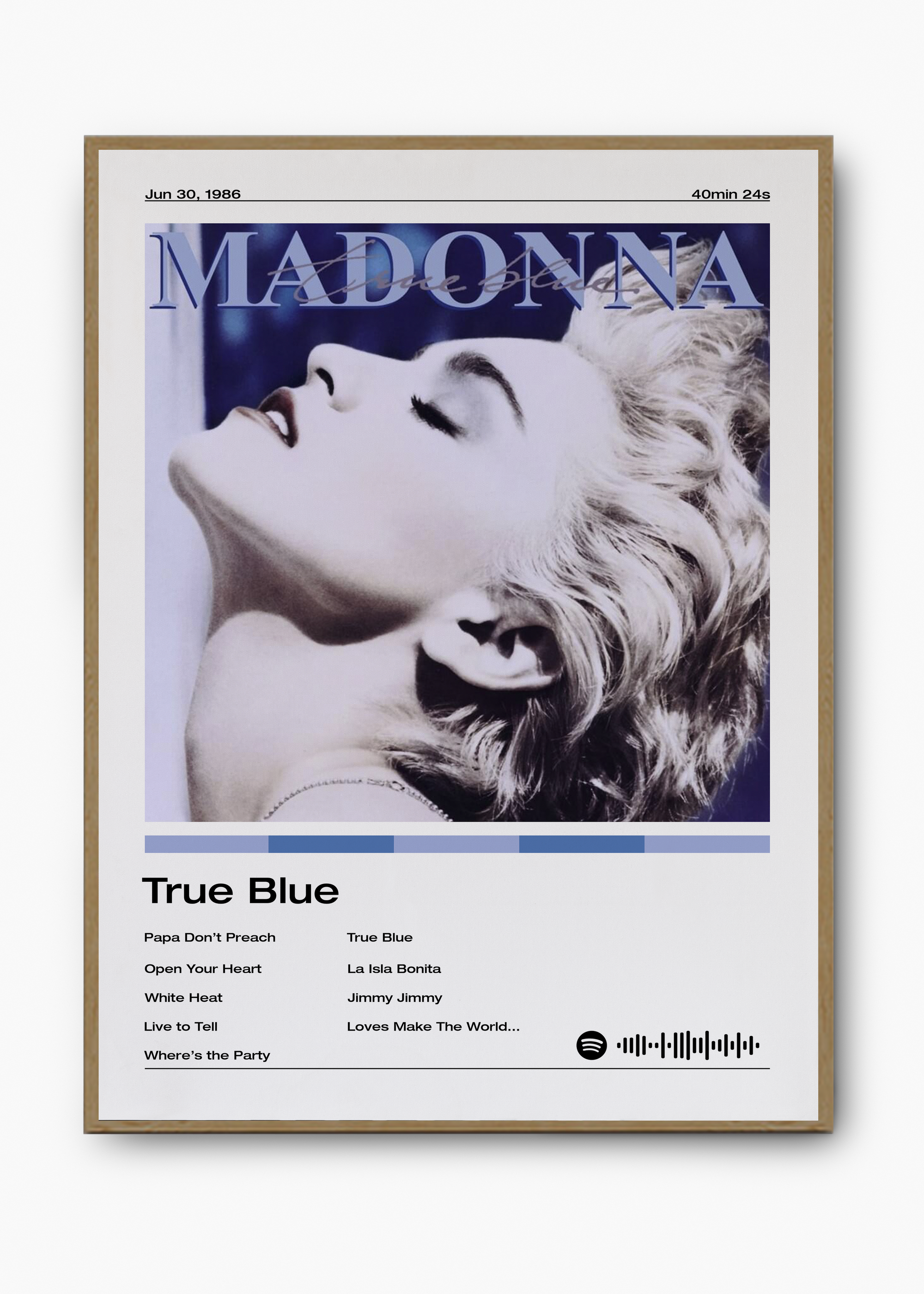 Quadro Madonna True Blue - 3