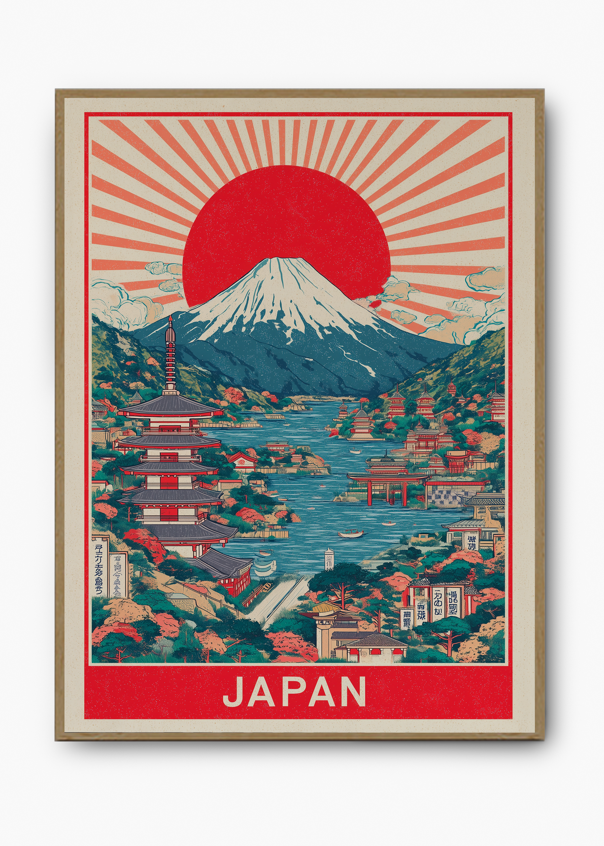 Quadro Japones Sun - 3