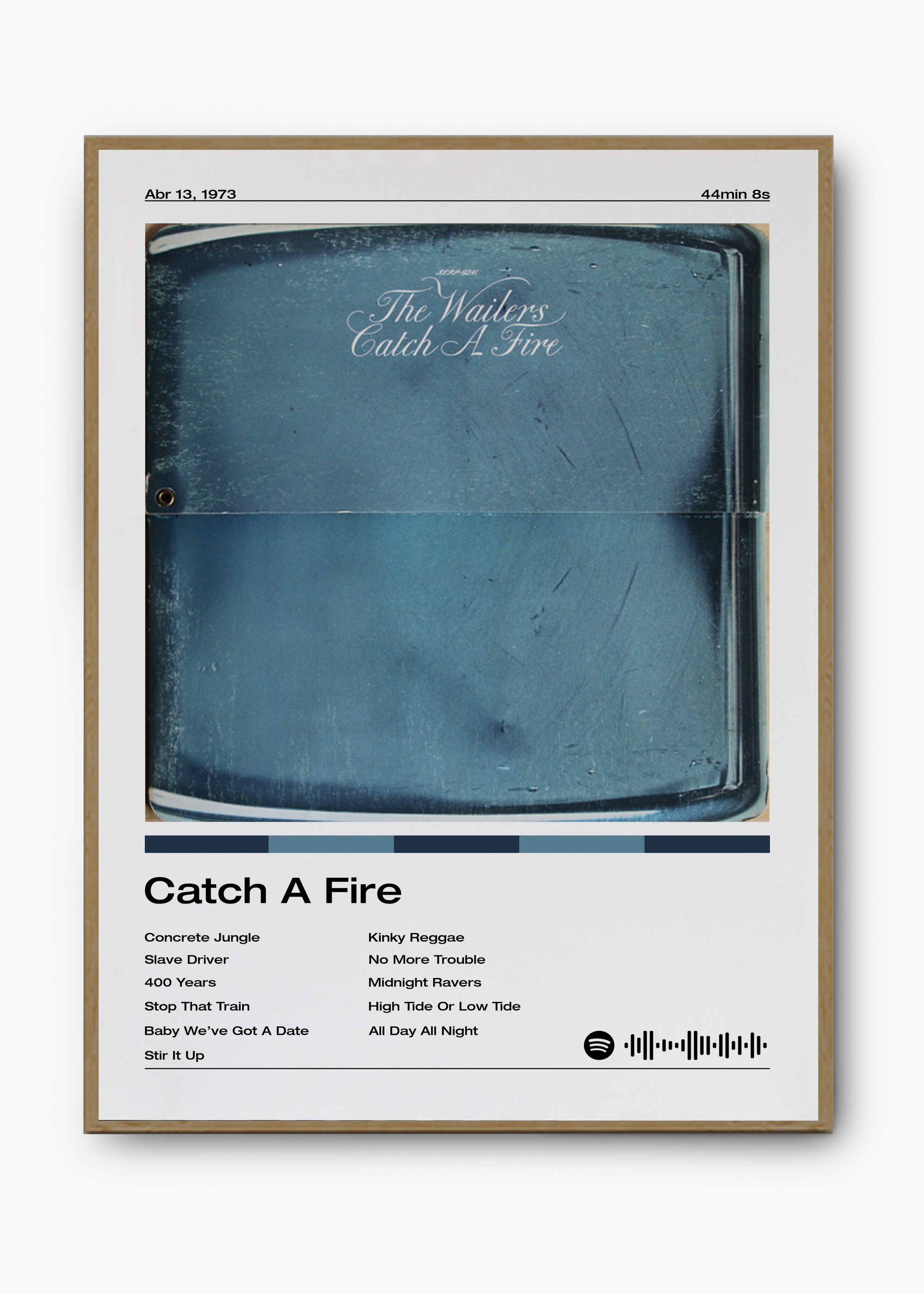 Quadro Bob Marley Catch A Fire - 3