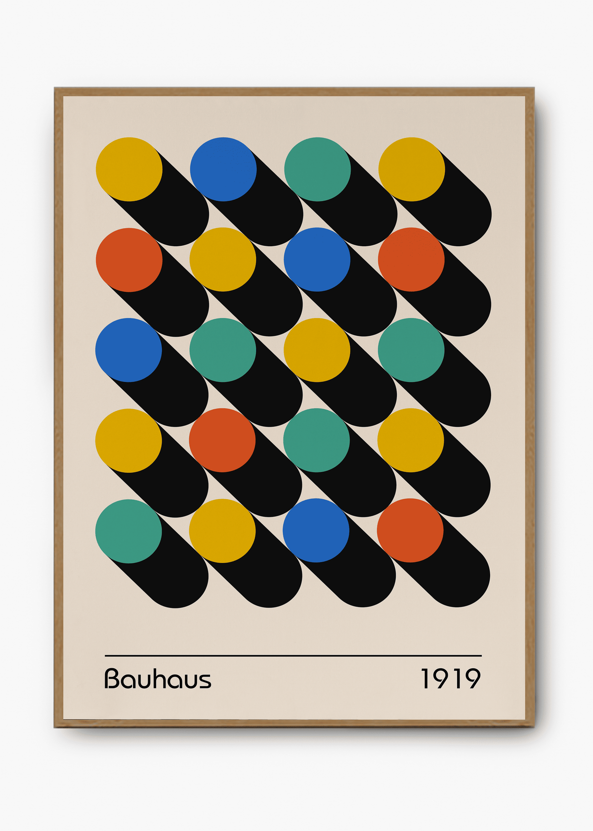 Quadro Bauhaus Spatial Tension