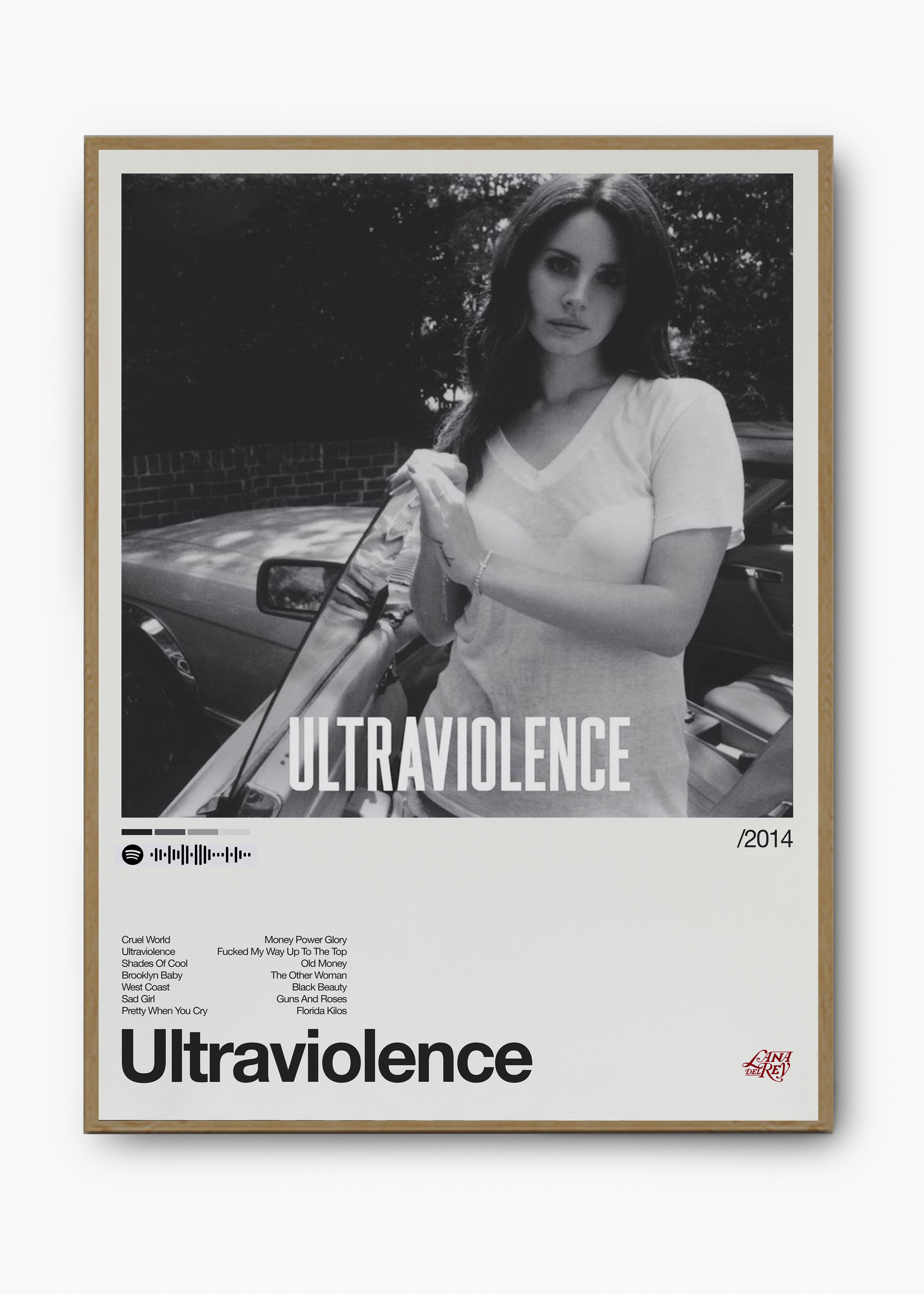 Quadro Lana Del Rey Ultraviolence II - 3