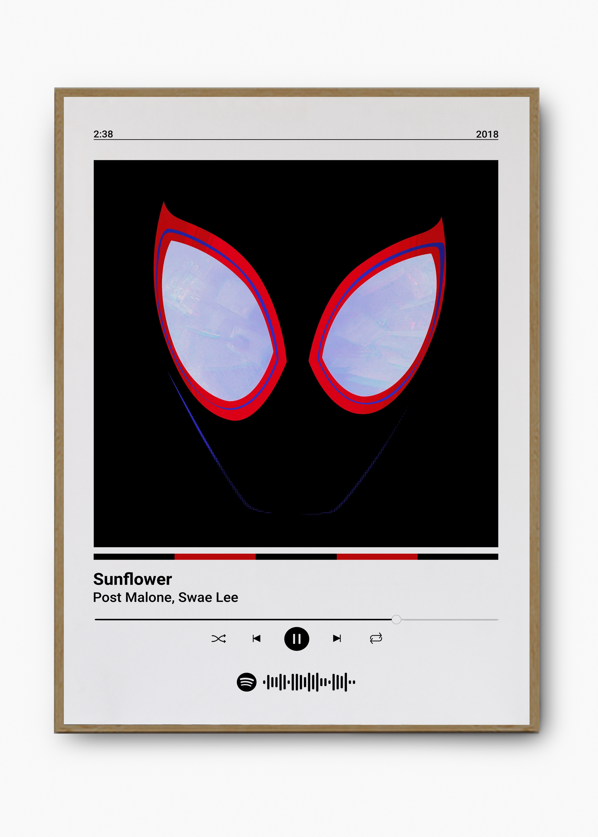 Quadro Post Malone Sunflower - 3