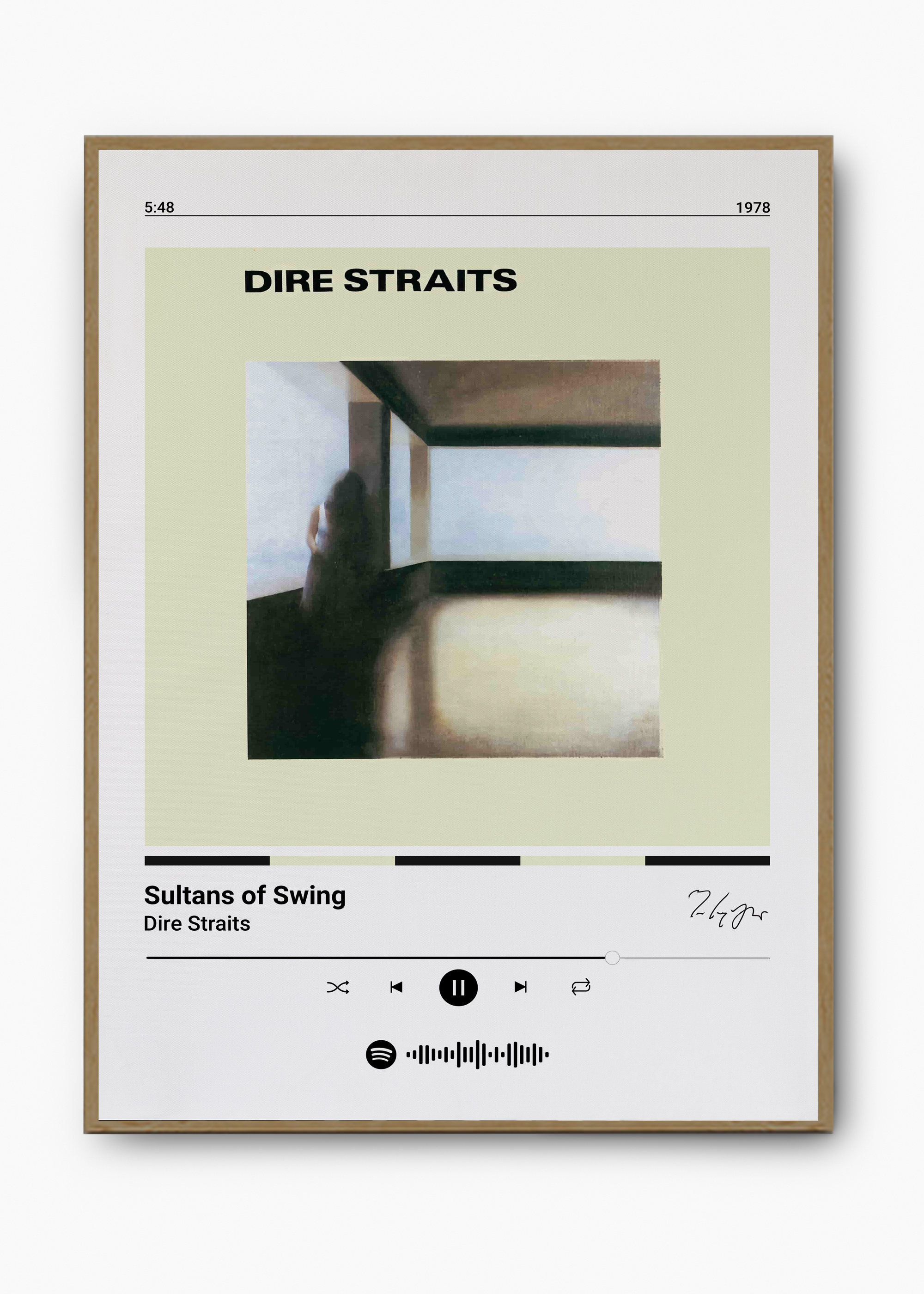 Quadro Dire Straits Sultans of Swing - 3
