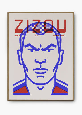 Quadro Zinedine Zizou Zidane