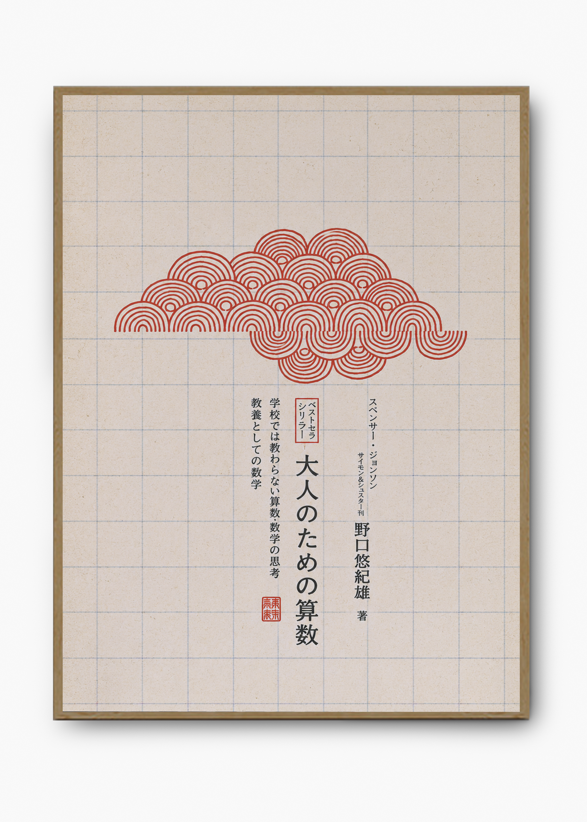 Quadro Japonês Kumo Red - 3