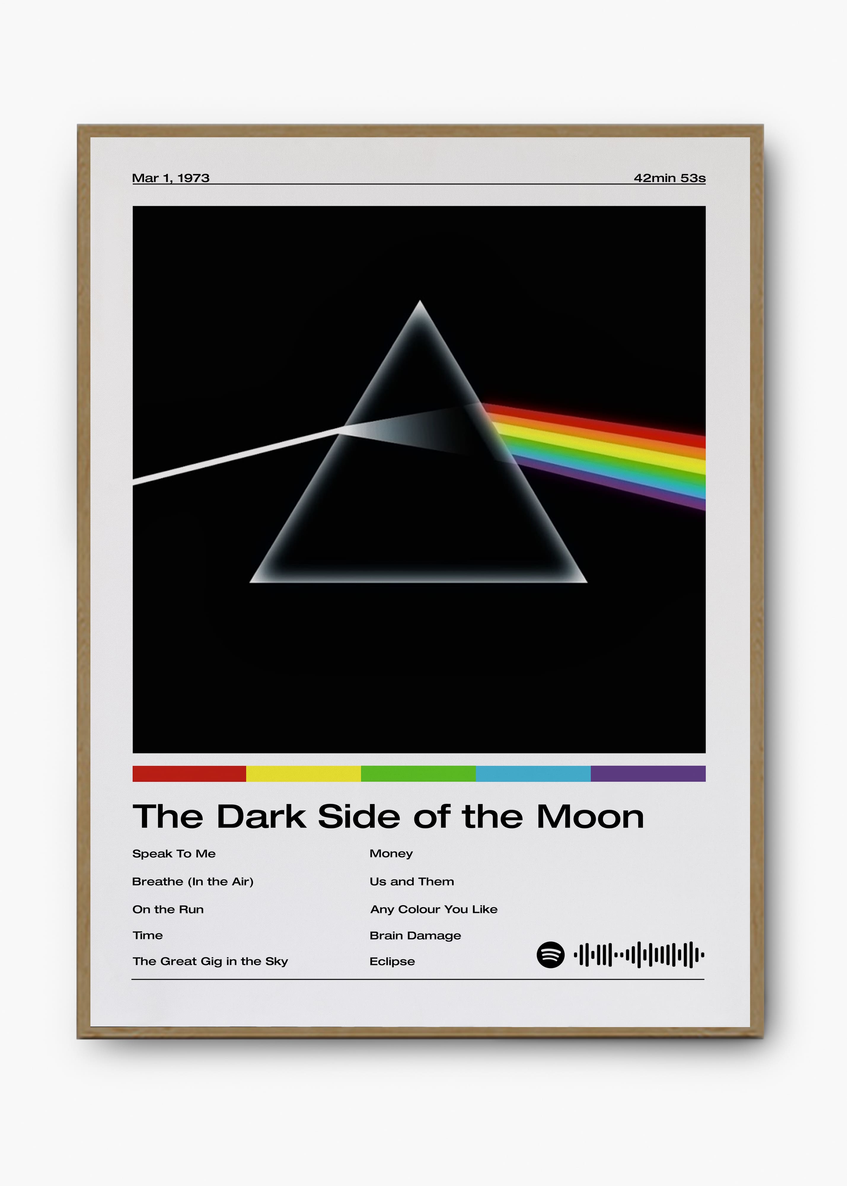 Quadro Pink Floyd Dark Side of the Moon