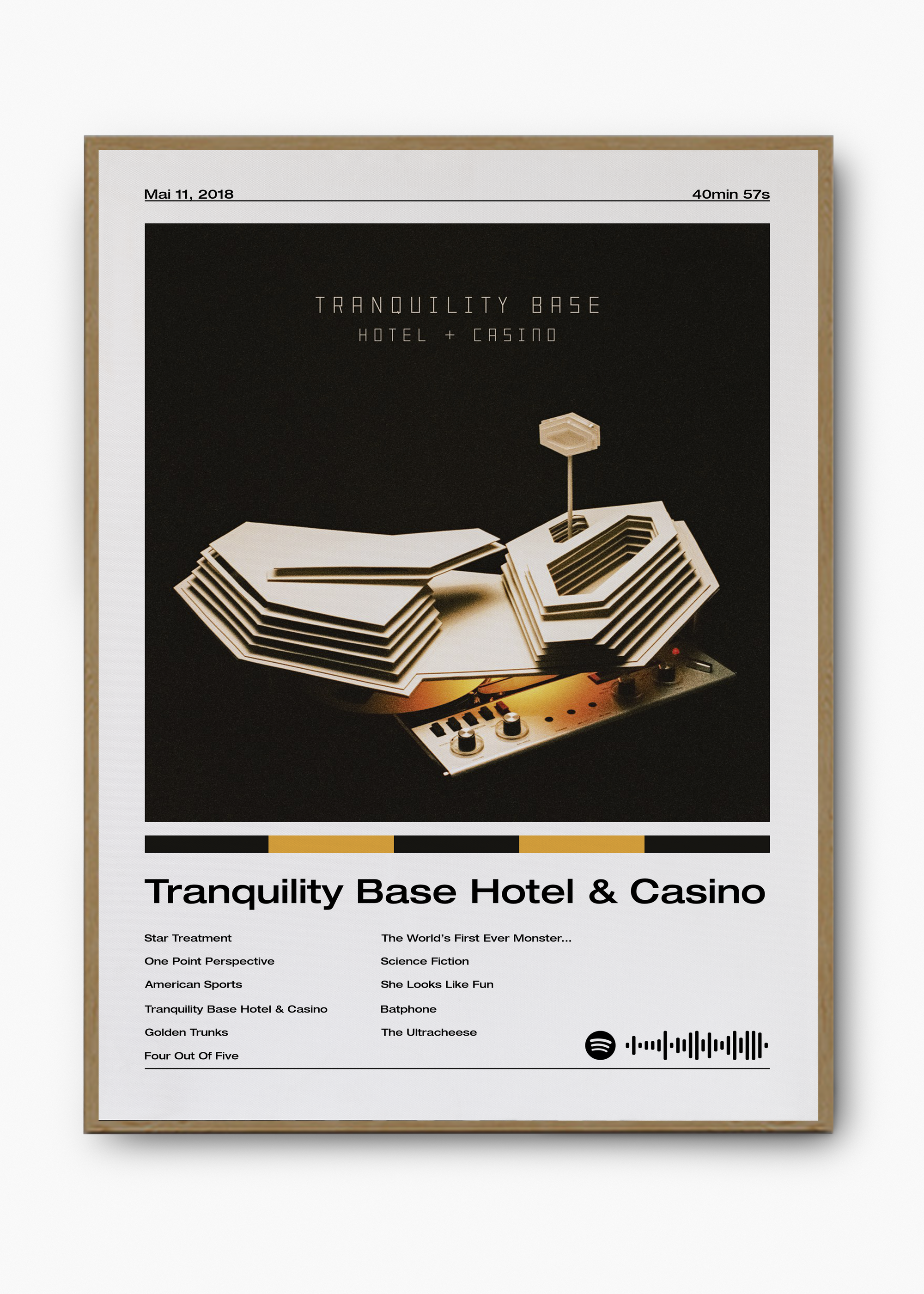 Quadro Arctic Monkeys Tranquility Base Hotel & Casino - 3