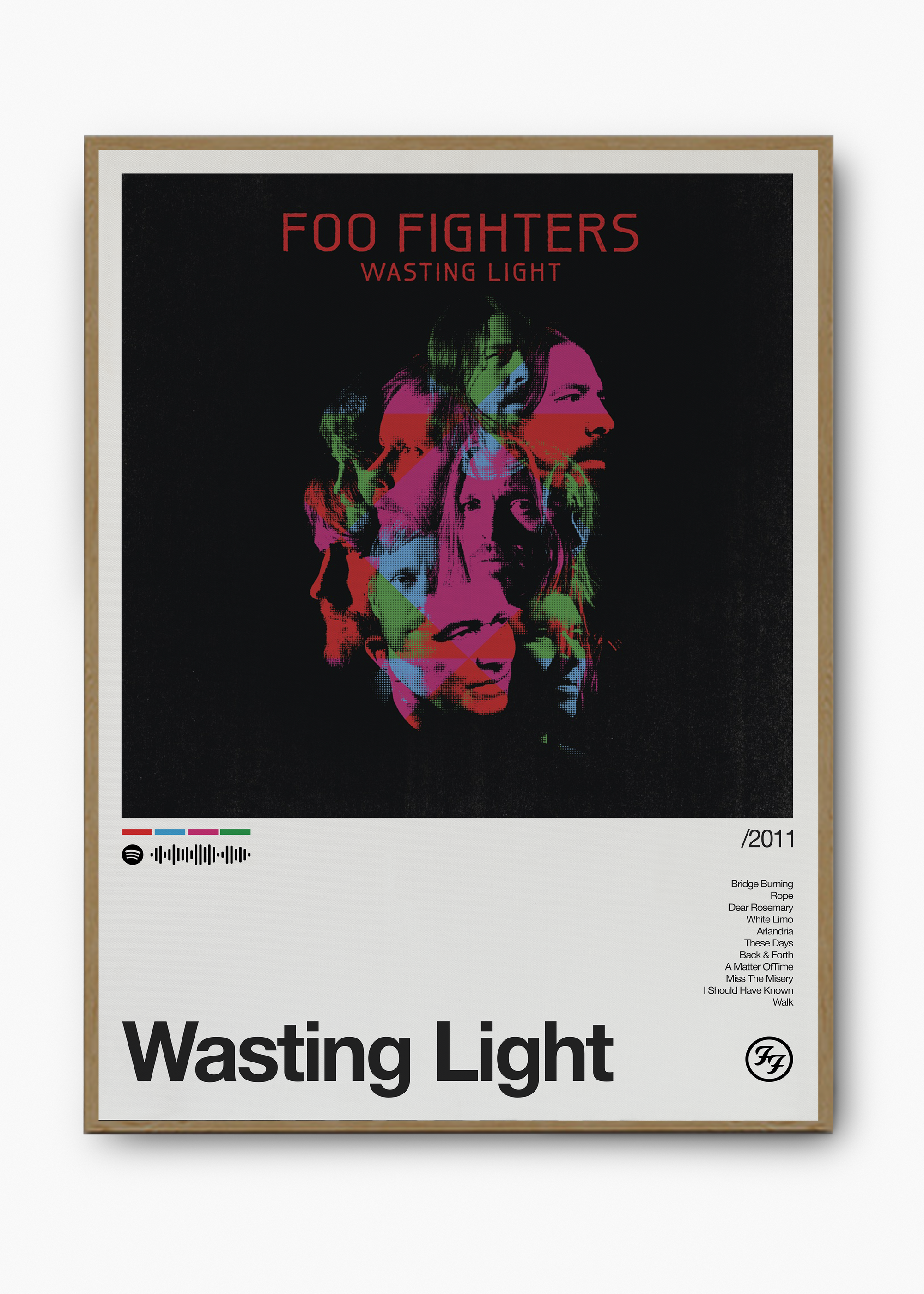 Quadro Foo Fighters Wasting Light II - 3
